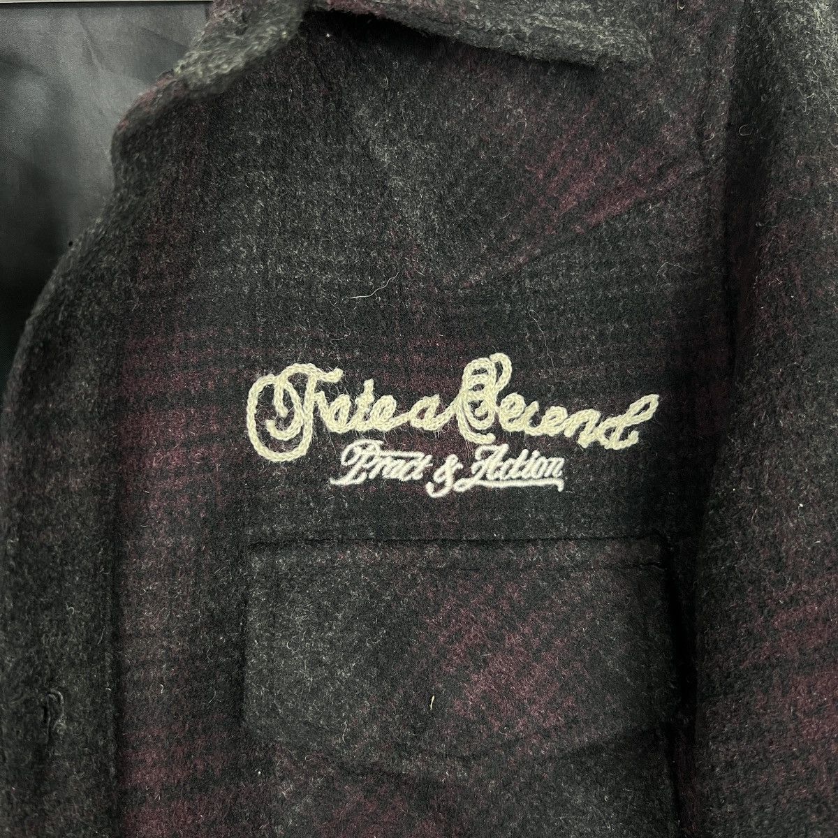 Japanese Brand 🔥 PRACT PLAID WOOL JACKET Size US M / EU 48-50 / 2 - 15 Thumbnail