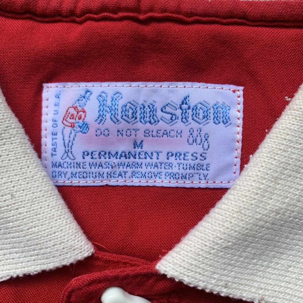 Japanese Brand Vtg Houston japan bowling shirt with bowling buttons shape Size US M / EU 48-50 / 2 - 9 Thumbnail
