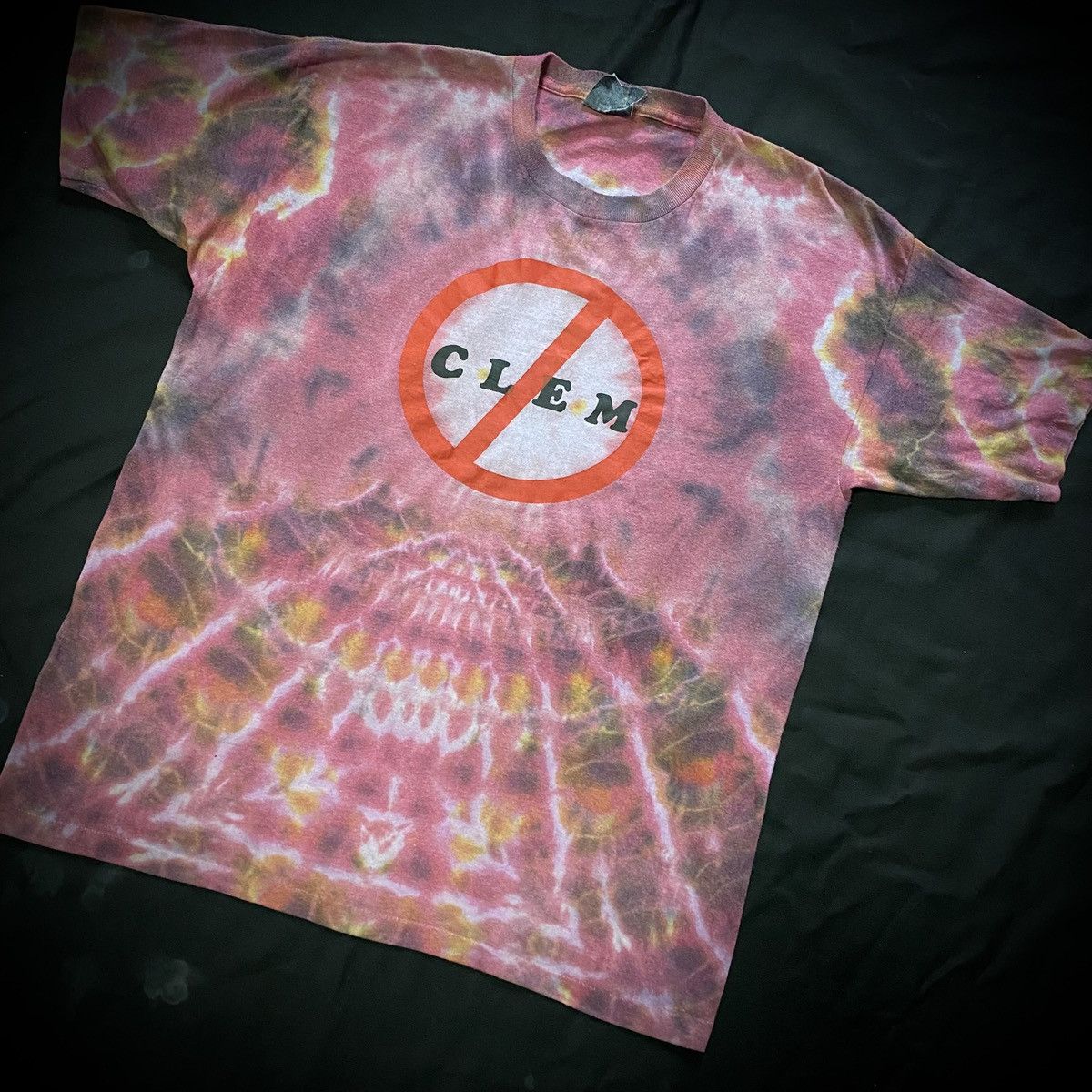 Handmade × Vintage PSYCHEDELIC PORTAL Size US L / EU 52-54 / 3 - 7 Thumbnail
