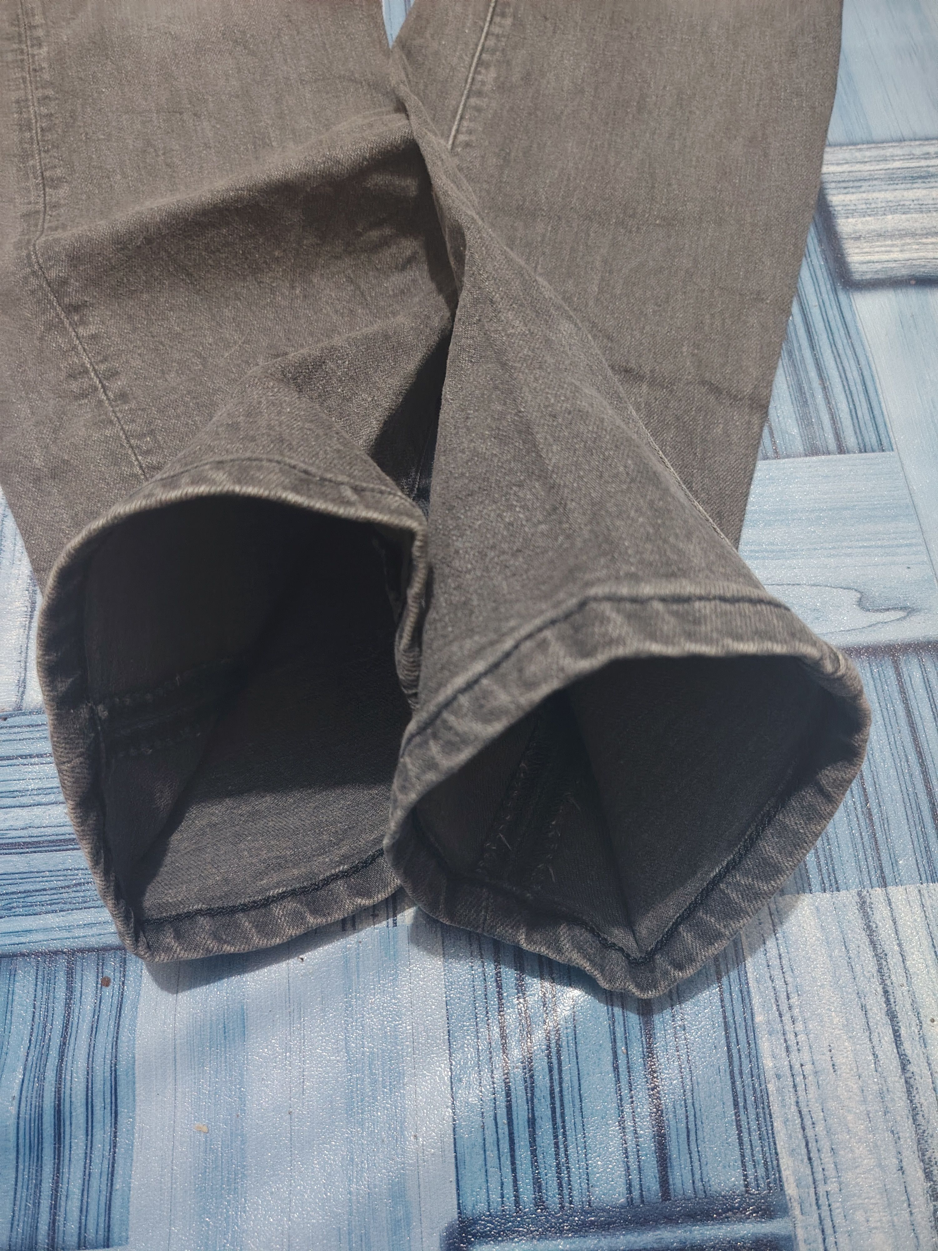 If Six Was Nine Japanese Edwin stretch Distressed Jeans Size US 31 - 16 Thumbnail