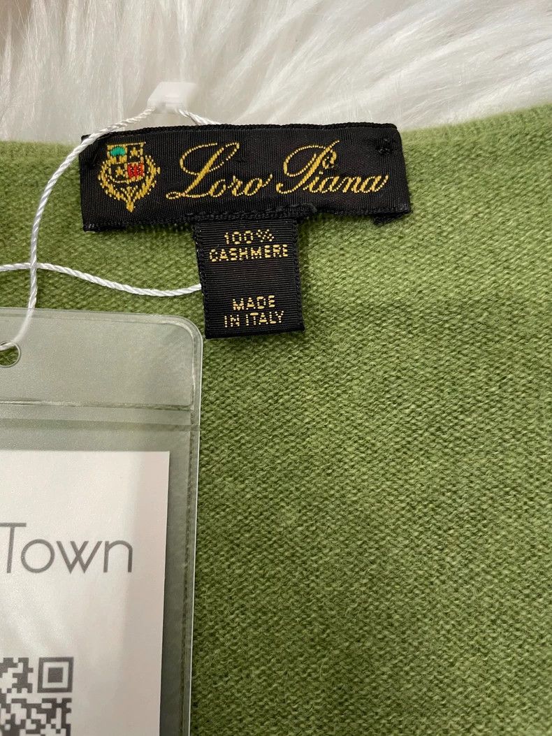Loro Piana LORO PIANA Green cashmere sweater Size M / US 6-8 / IT 42-44 - 3 Thumbnail