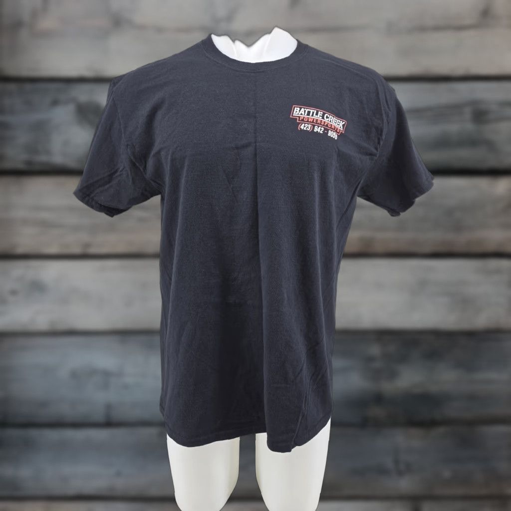Gildan Battle Creek Power Sports Polaris Can-am Mens T Shirt Size Large Black Sports T-Shirt Mens L Size US L / EU 52-54 / 3 - 1 Thumbnail