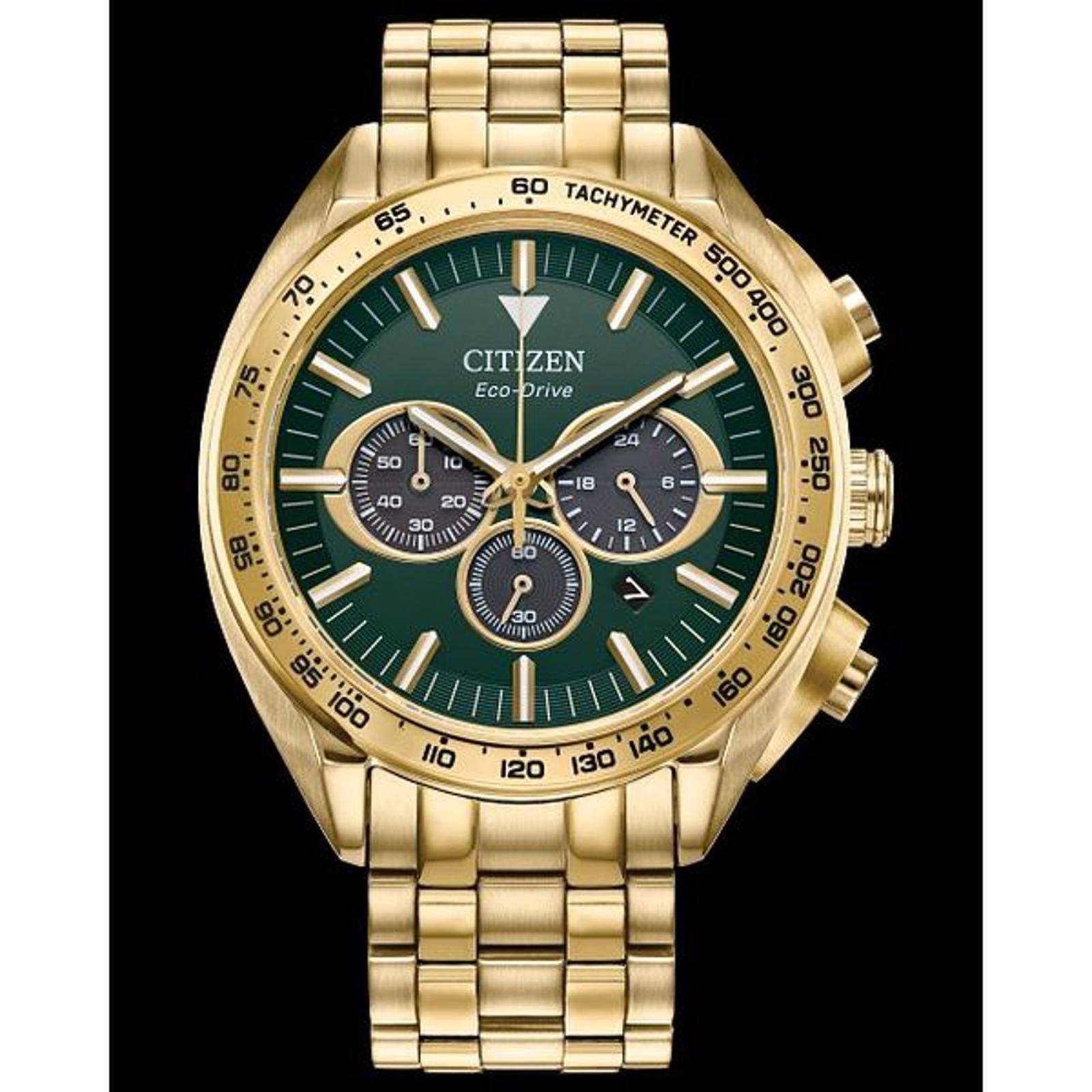 Citizen Citizen Eco-Drive Sport Luxury Chronograph Gold-Tone B620 Size ONE SIZE - 1 Thumbnail