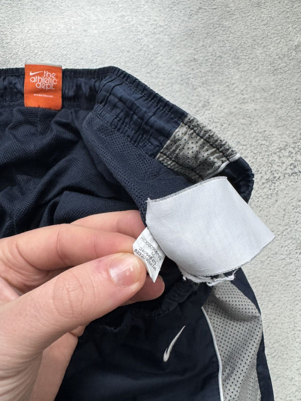 Nike Vintage Y2K Nike Nylon Mini Swoosh Drill Pants 00’s Size US 32 / EU 48 - 13 Thumbnail