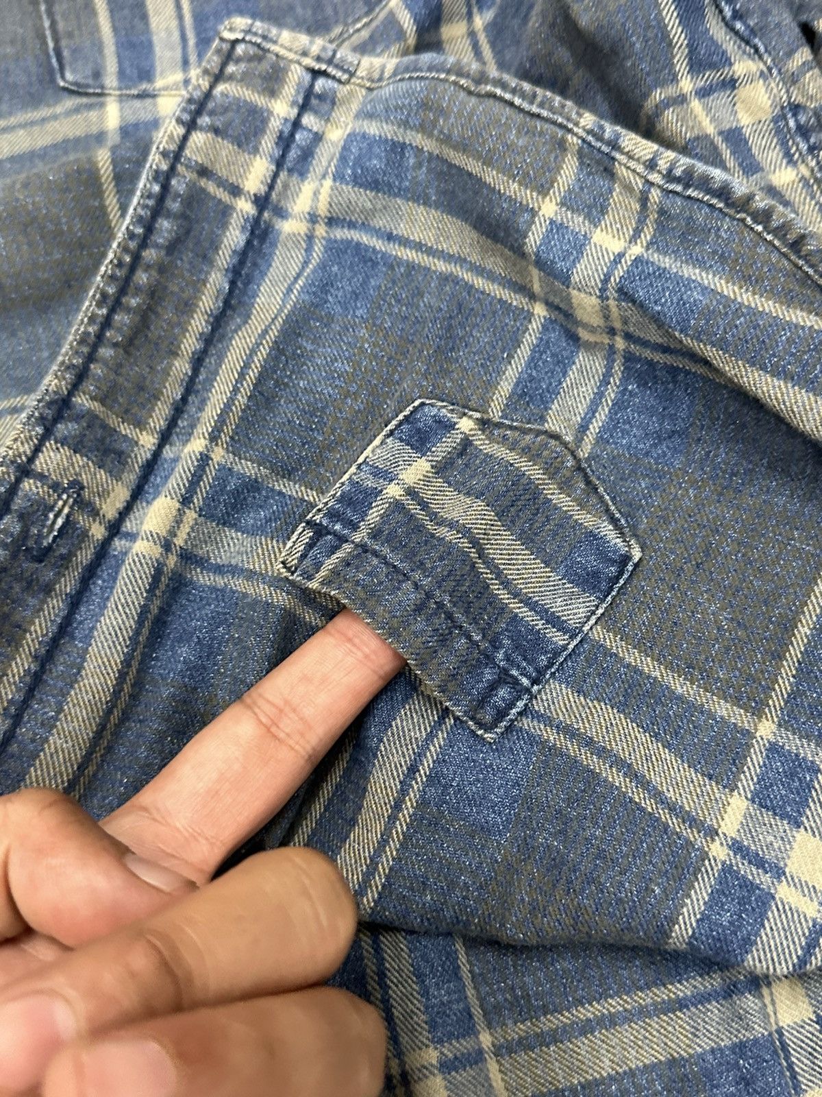 Remi Relief Remi Relief Japan Small Hidden Pocket Flannel Shirt Size US M / EU 48-50 / 2 - 8 Thumbnail