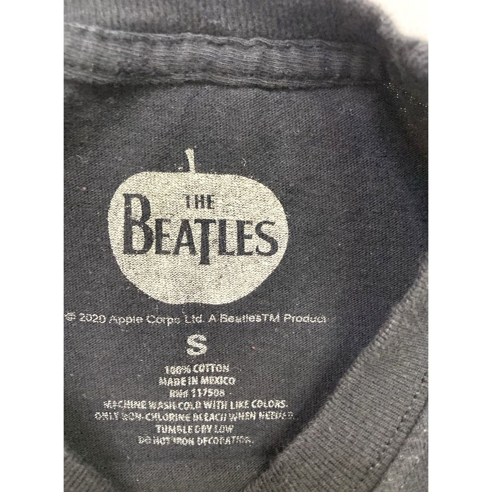 Vintage VINTAGE The Beatles T-Shirt Women Small Black Short Sleeve Music Size S / US 4 / IT 40 - 4 Thumbnail