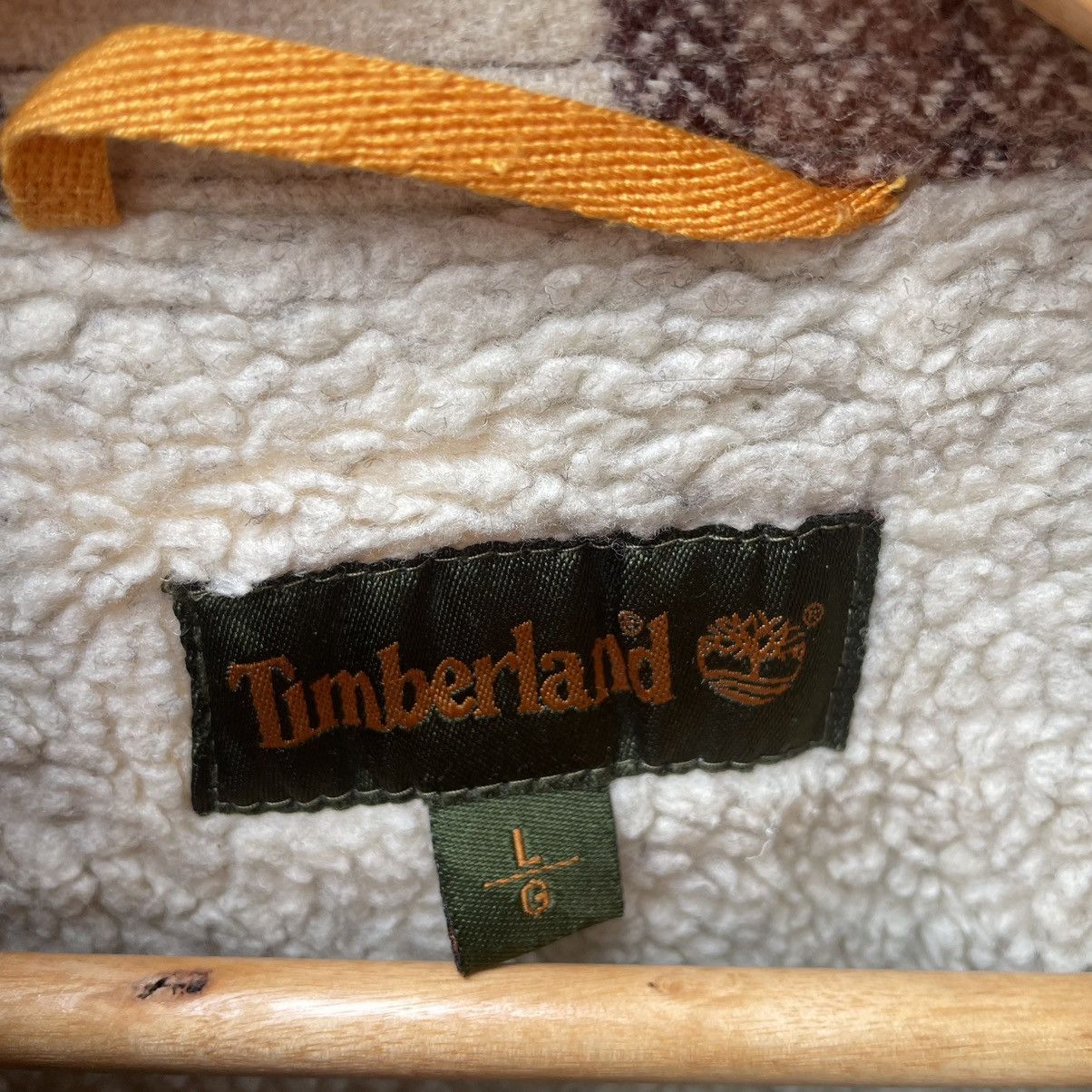Timberland × Vintage 🔥Timberland Double Pocket Wool Sherpa Heavy Coat Jacket Size US XL / EU 56 / 4 - 11 Thumbnail