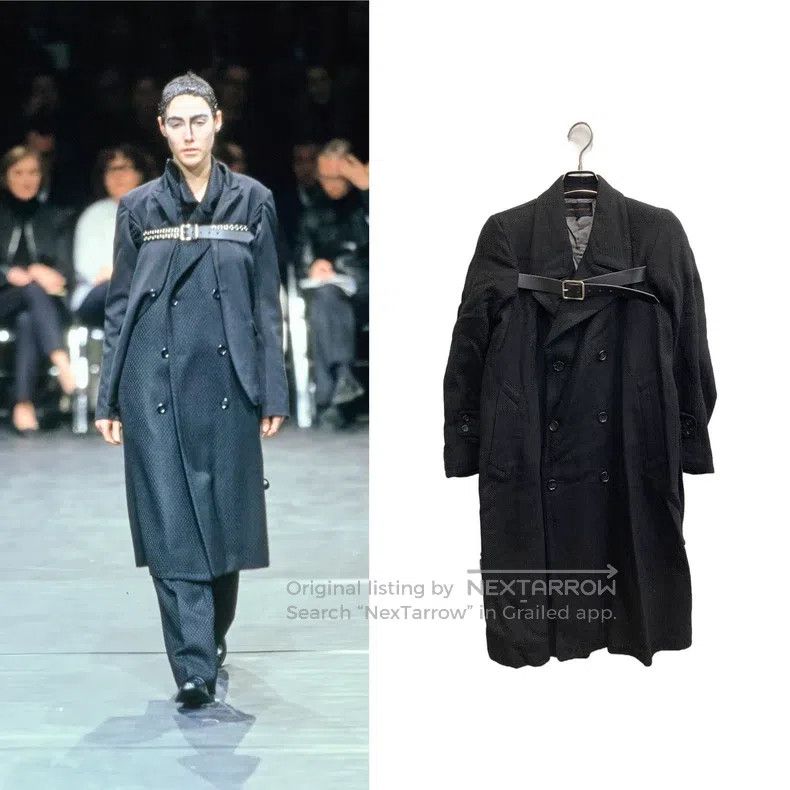 Comme des Garcons Comme des Garcons Belted Woolen Coat Size S / US 4 / IT 40 - 1 Thumbnail