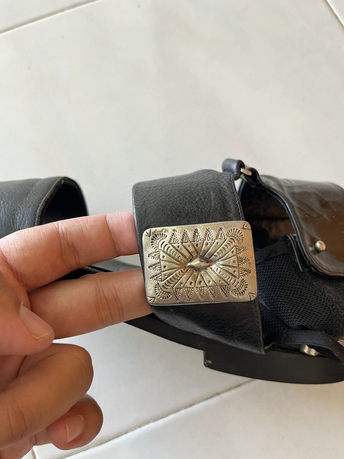 Toga Toga Achives Metal Sandal Size US 7 / IT 37 - 11 Thumbnail