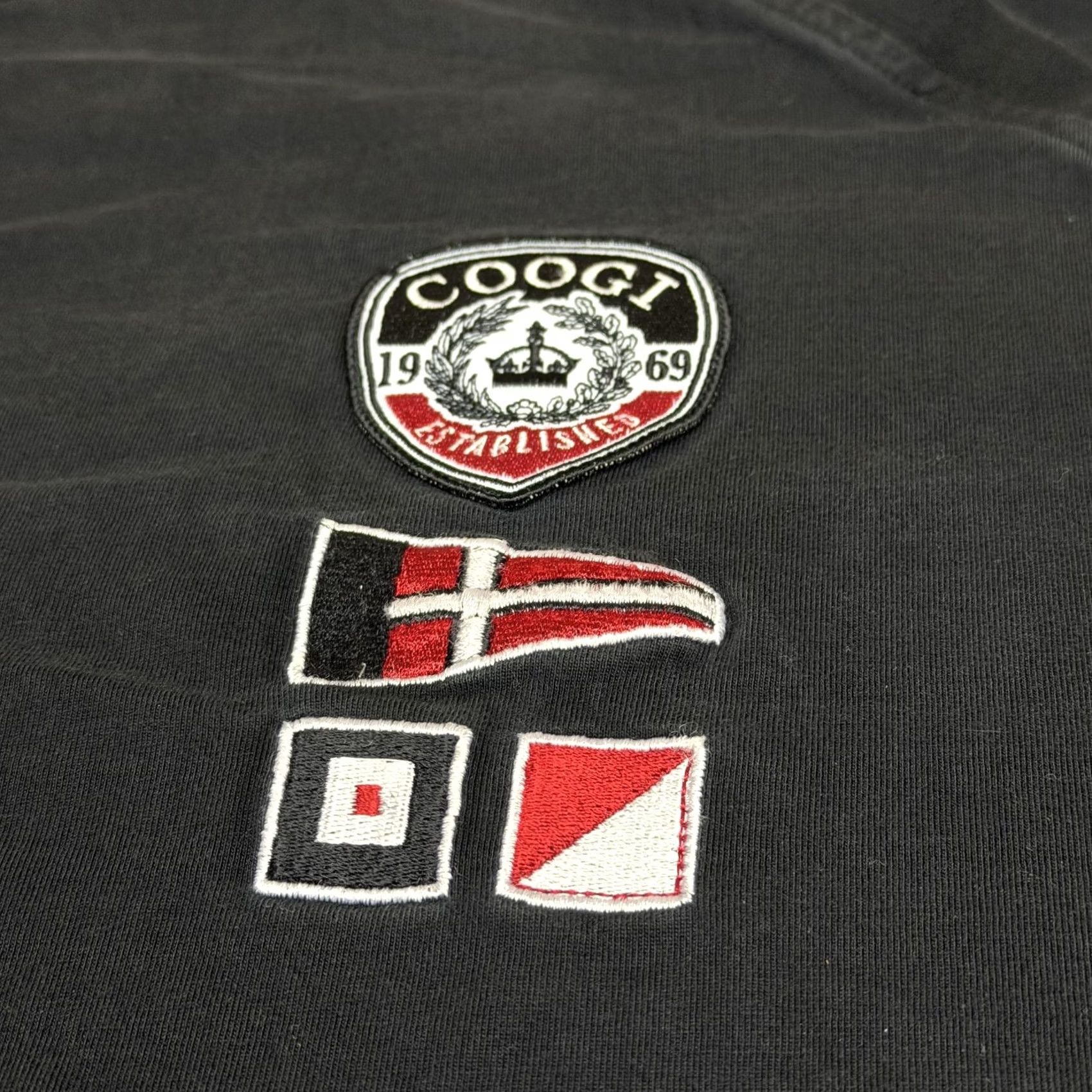 Coogi VINTAGE was not applicable here. Coogi Shirt Mens XL Blue Nautical Flags V-Neck Pocket Embroidered Tee Graphic Size US XL / EU 56 / 4 - 4 Thumbnail