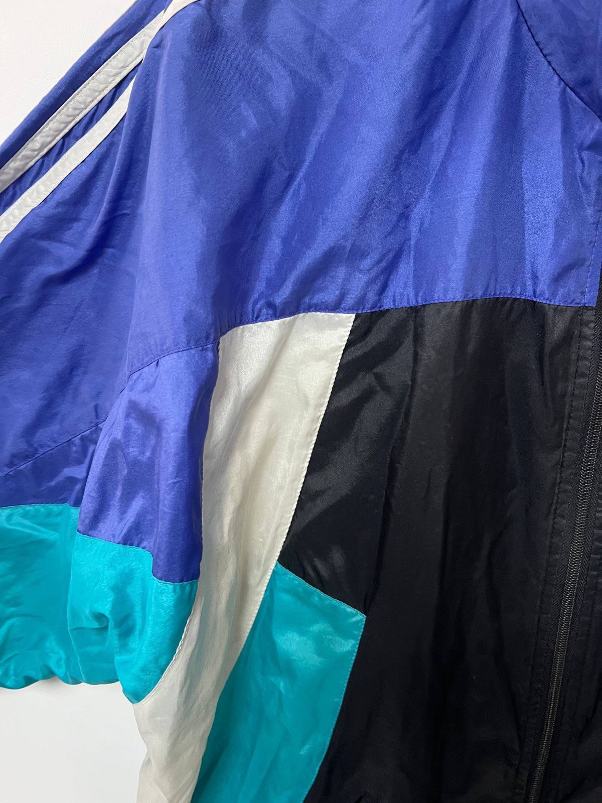 Adidas Vintage 80s Adidas Template Football Jacket Track Top M Size US M / EU 48-50 / 2 - 10 Thumbnail