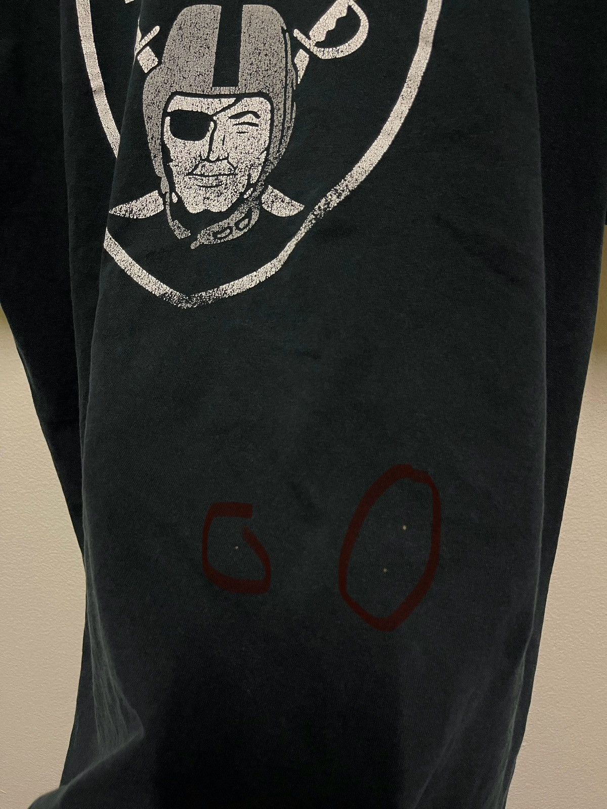 NFL × Vintage Raiders Vintage T Shirt Size US XL / EU 56 / 4 - 7 Thumbnail