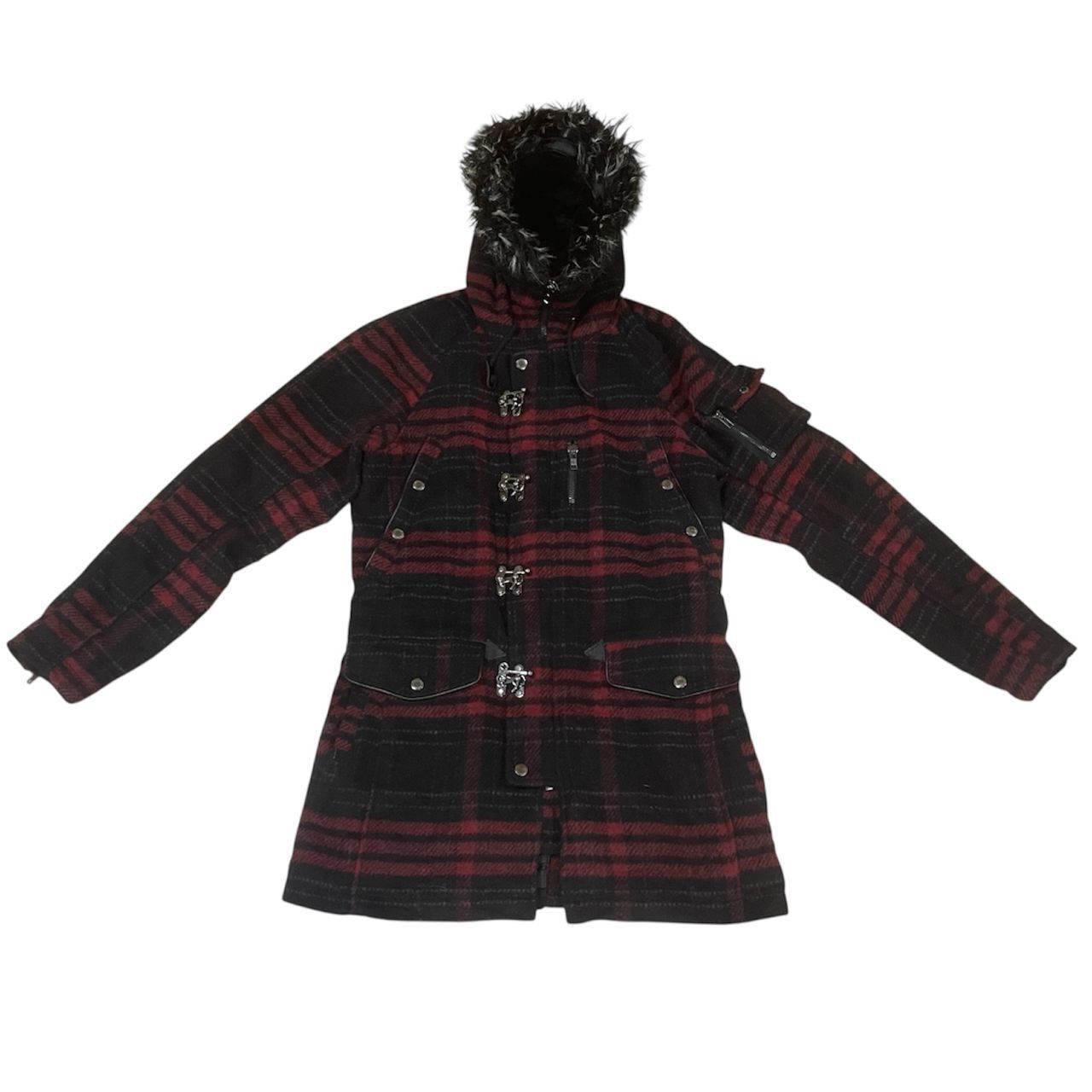 In The Attic In The Attic Fireman Jacket with Fur Hoodie Size US L / EU 52-54 / 3 - 1 Thumbnail