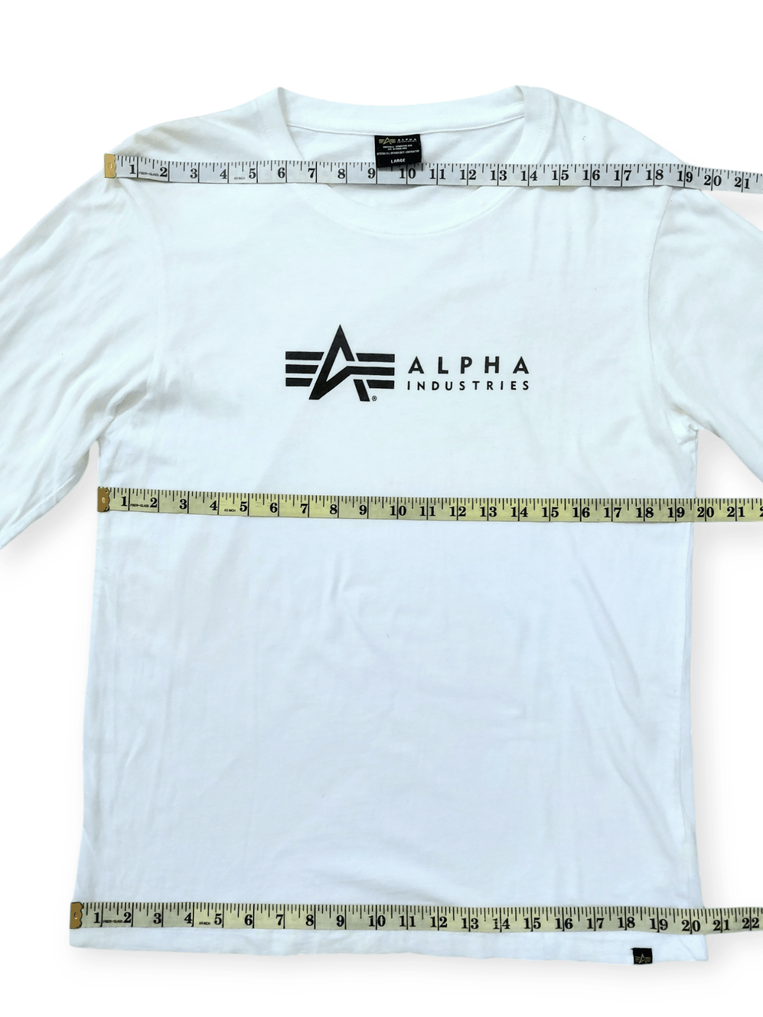 Alpha Industries Alpha Industries Logo Long Sleeve T-Shirt Size US L / EU 52-54 / 3 - 9 Thumbnail