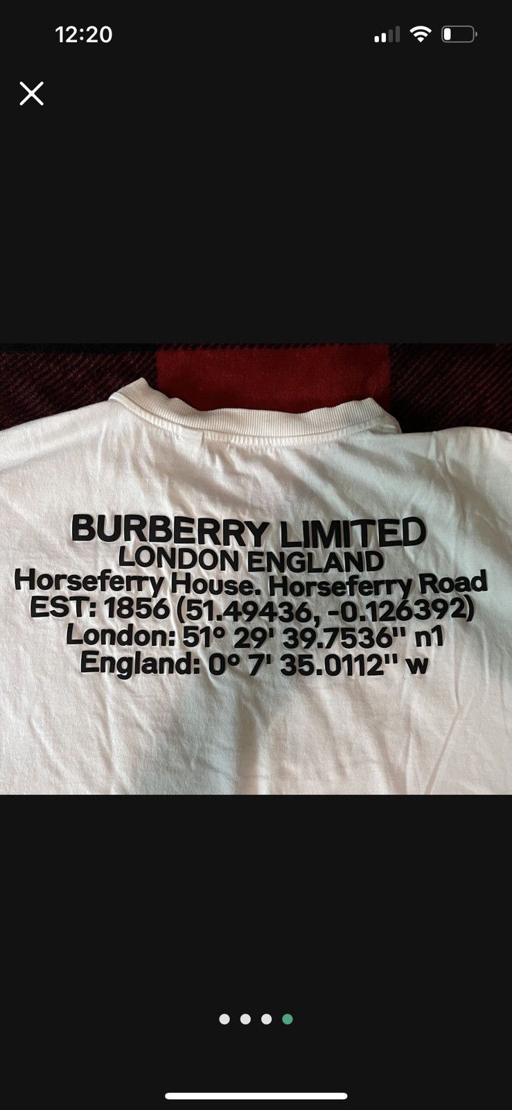 Burberry × Designer Burberry coordinates t shirt Size US L / EU 52-54 / 3 - 4 Thumbnail