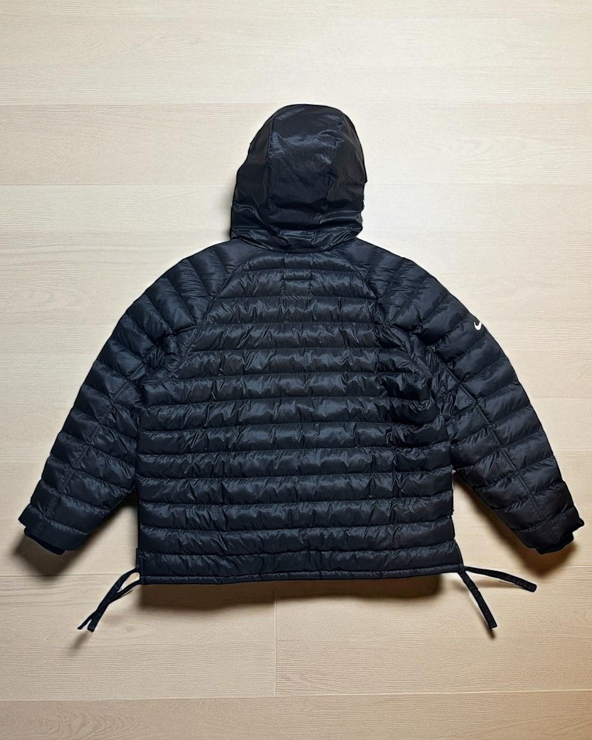 Nike × Stussy Nike Stüssy Insulated Pullover Jacket – Black – XL Size US XL / EU 56 / 4 - 2 Thumbnail