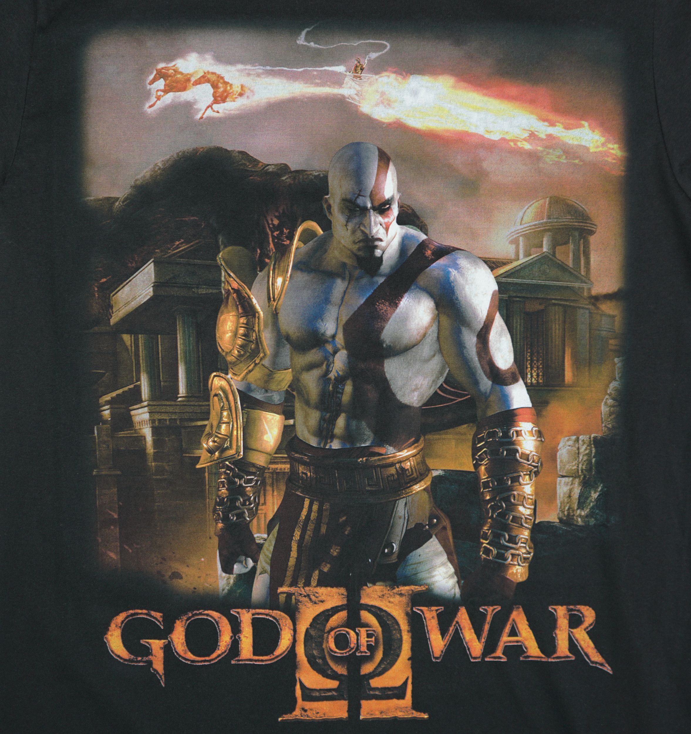 Vintage Vintage God Of War T Shirt Size US XL / EU 56 / 4 - 2 Thumbnail