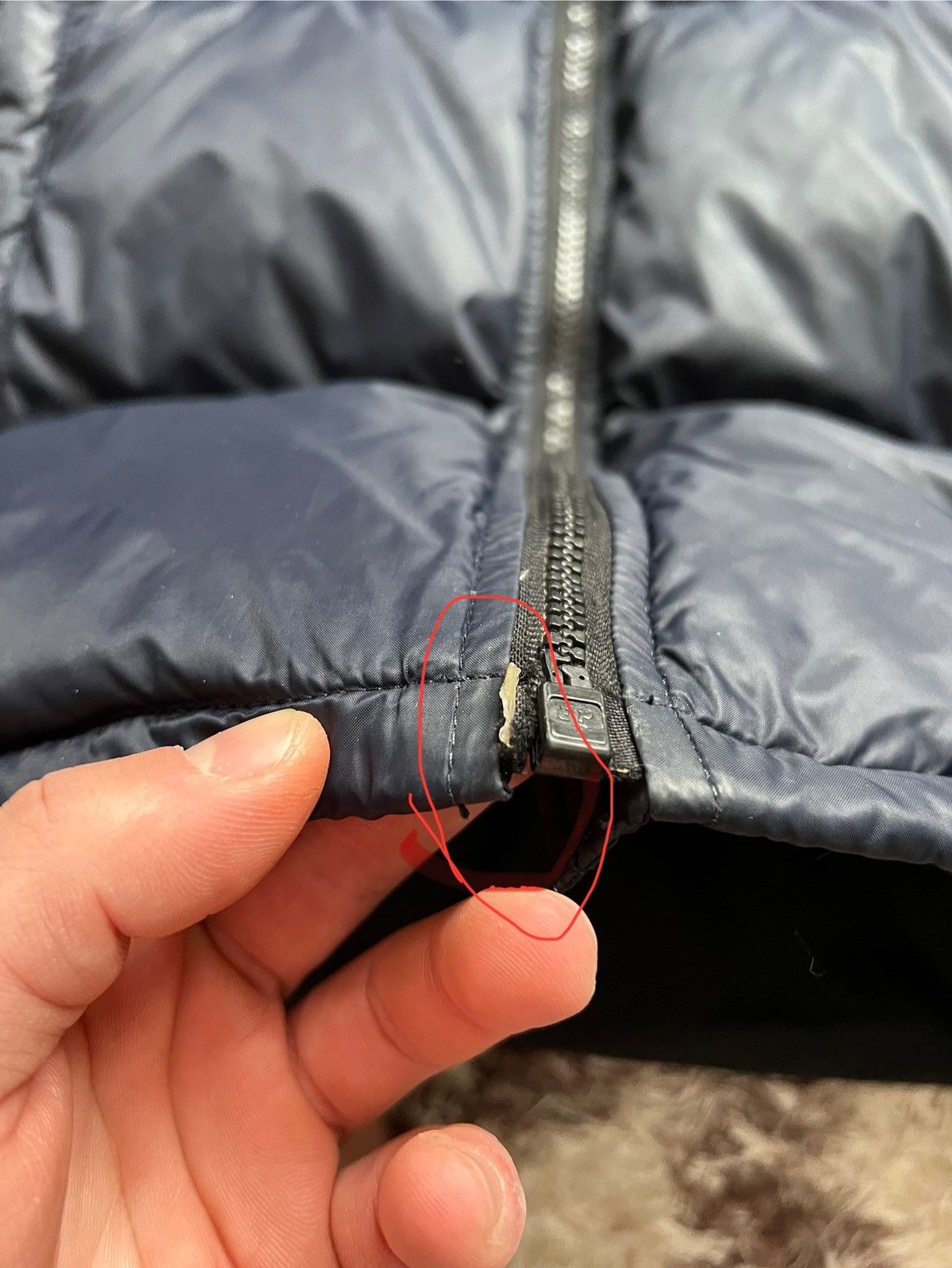 Moncler Moncler Puffer Jacket Vintage 90s Down Puff size 3 Size US L / EU 52-54 / 3 - 6 Thumbnail