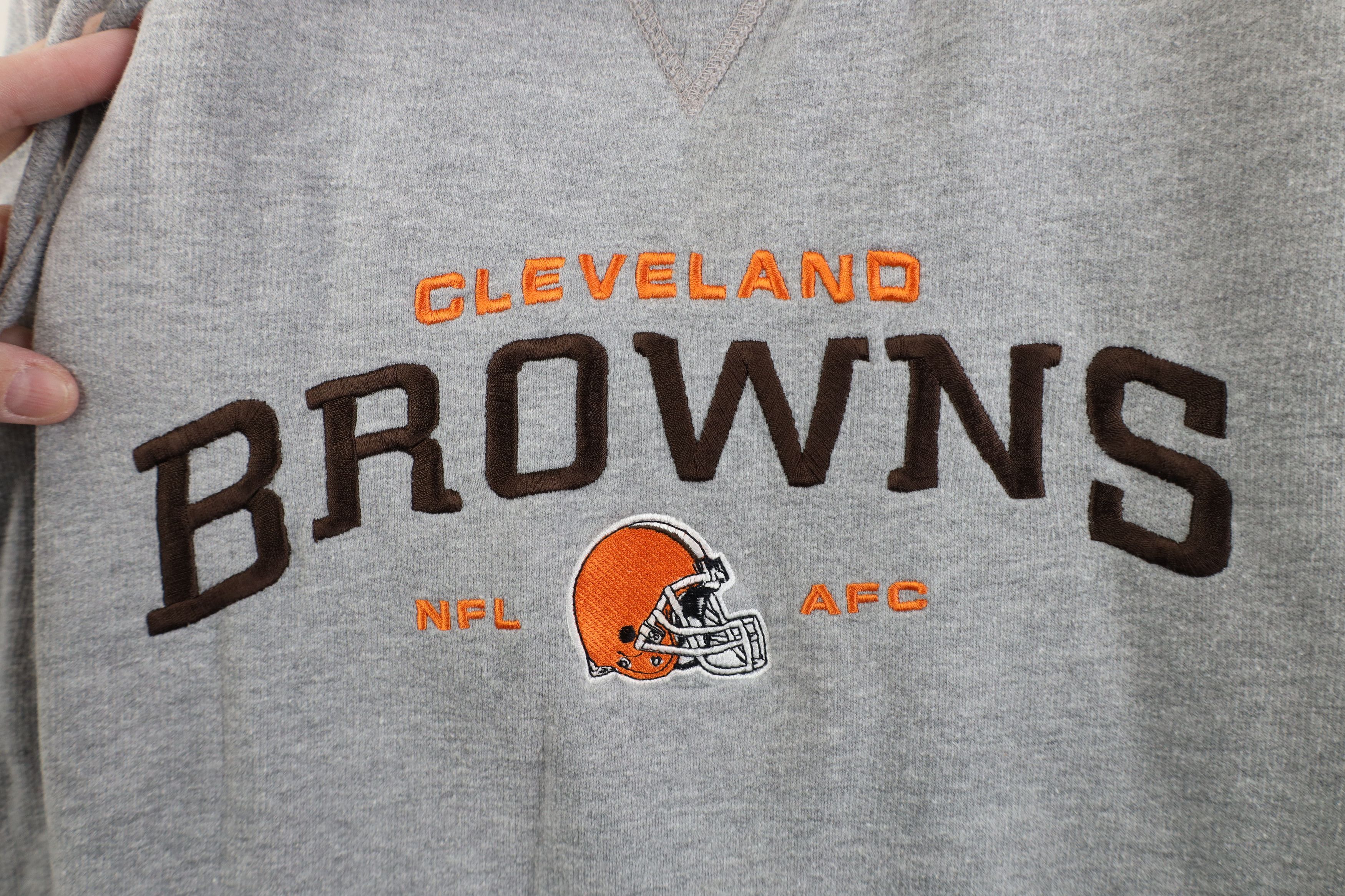 Vintage Vintage NFL Cleveland Browns Football Hoodie Sweatshirt Size US M / EU 48-50 / 2 - 4 Thumbnail