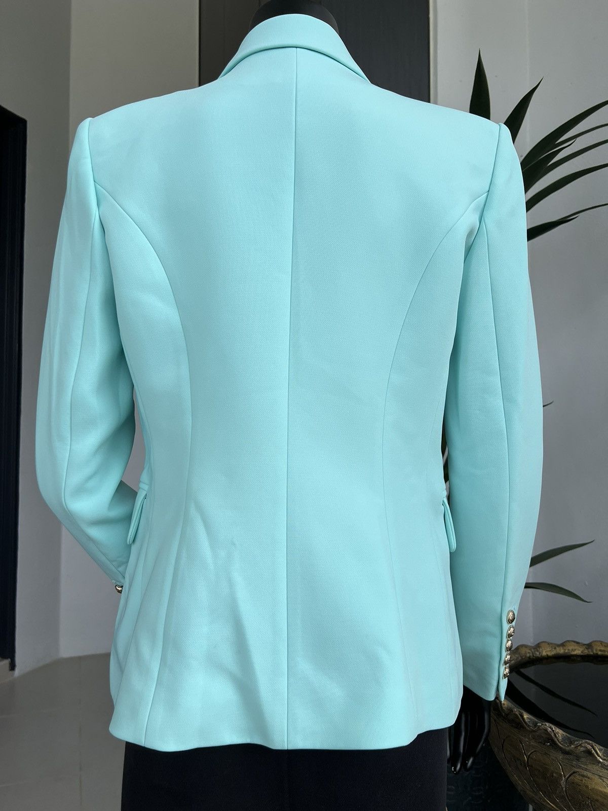 Other HarleyFashion New Candy Light Blue Blazer Size L / US 10 / IT 46 - 4 Thumbnail