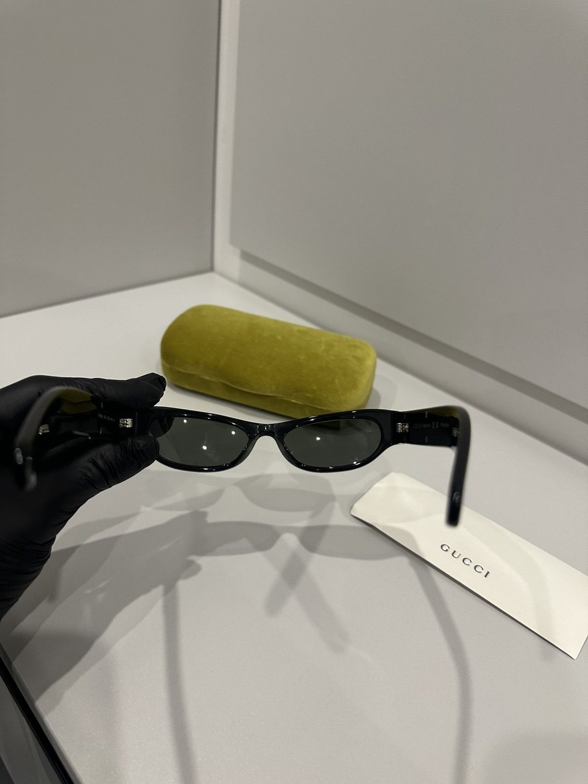 Gucci Gucci women's eyewear GG1635S Black/Grey sunglasses iconic Size ONE SIZE - 7 Thumbnail