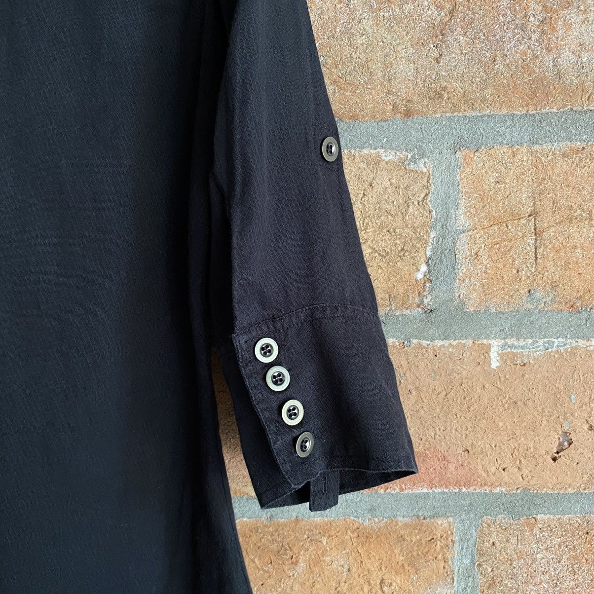 Japanese Brand G.O.A Vintage Black Shirt with Front Pockets Size M / US 6-8 / IT 42-44 - 15 Thumbnail