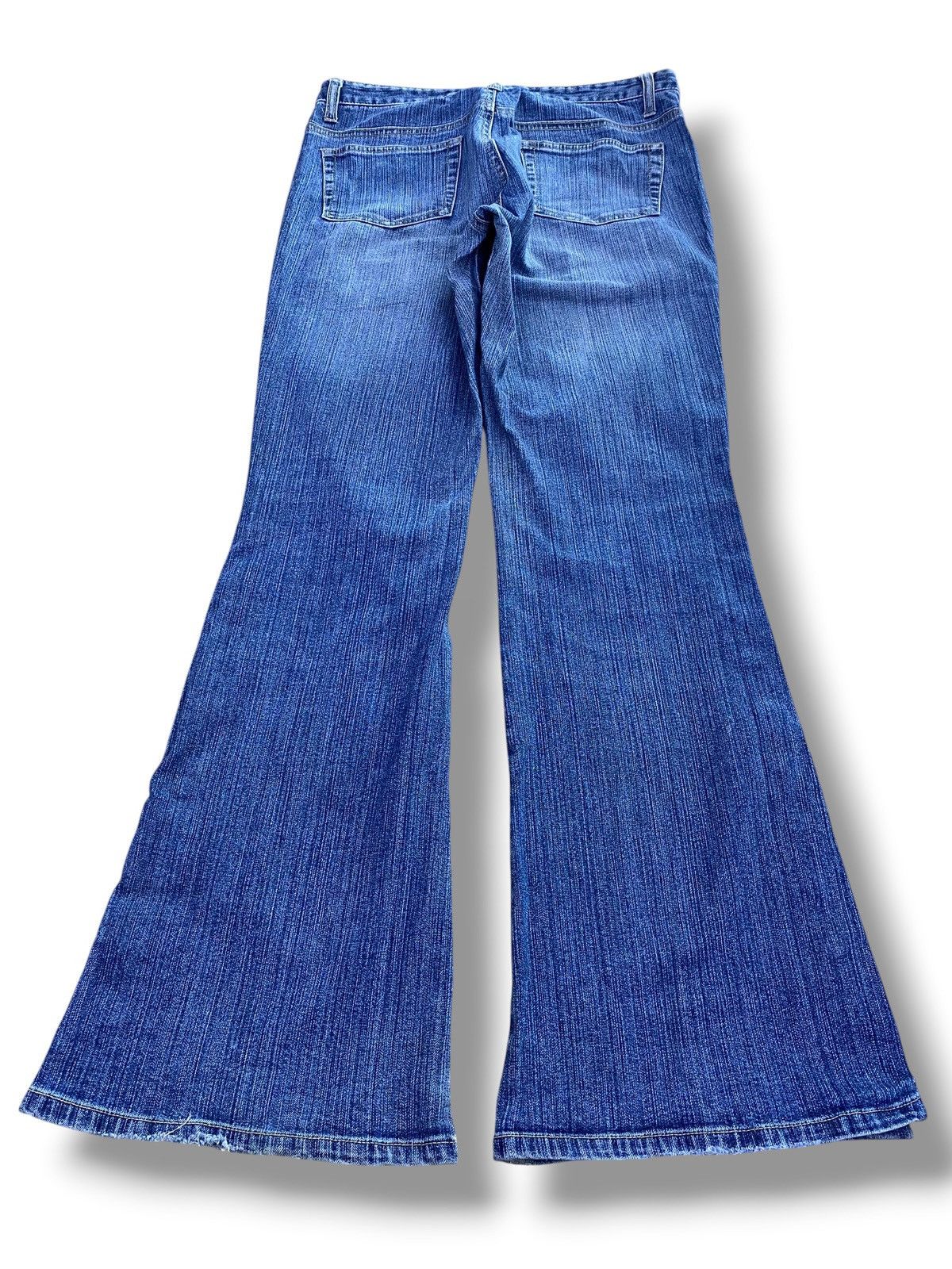 Japanese Brand Oririn Brand Bush Pants Ripped Style Flare Jeans Size US 28 / EU 44 - 3 Thumbnail