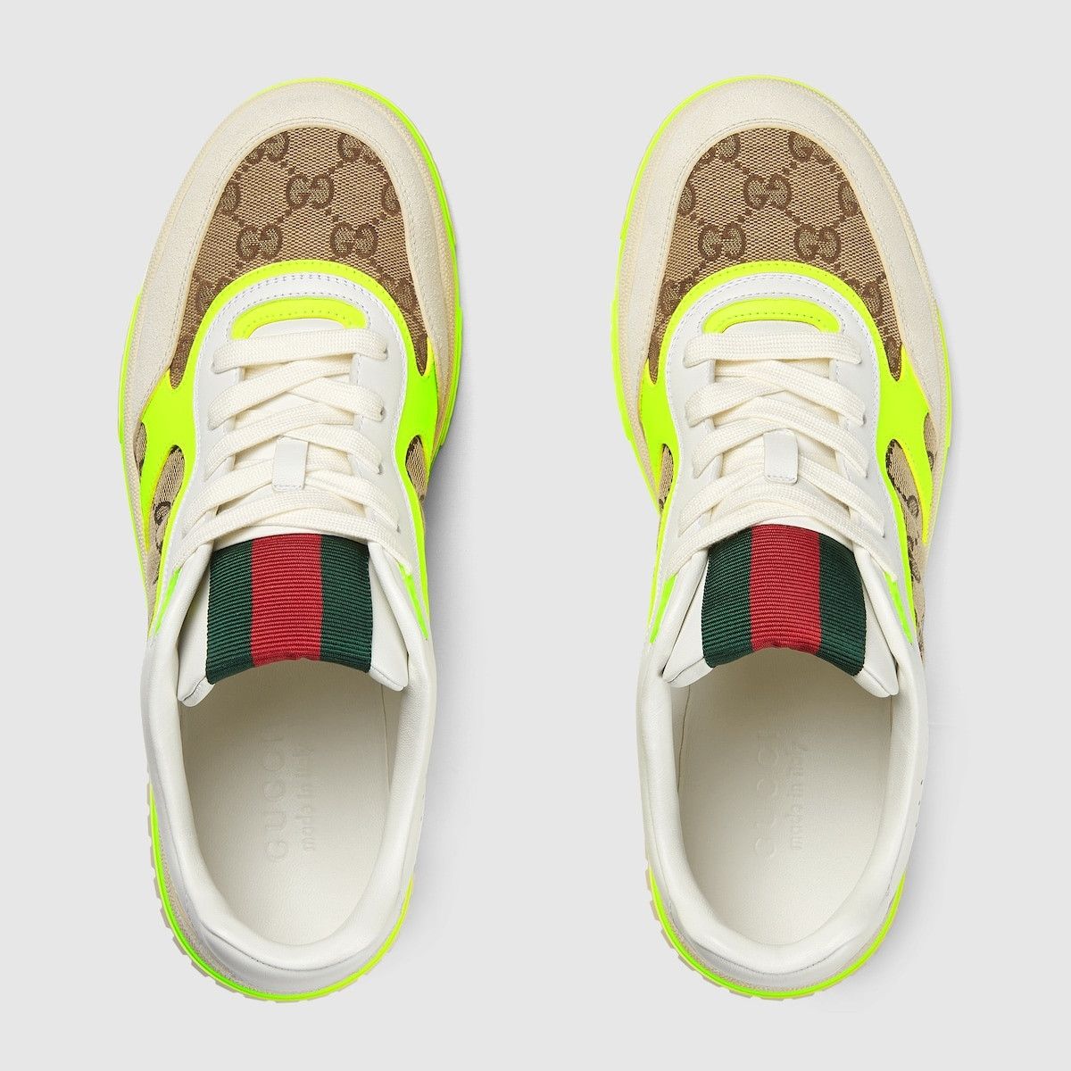 Gucci o1s1wg110625 Re-Web Sneakers in Multicolor Size US 10.5 / EU 43-44 - 5 Thumbnail