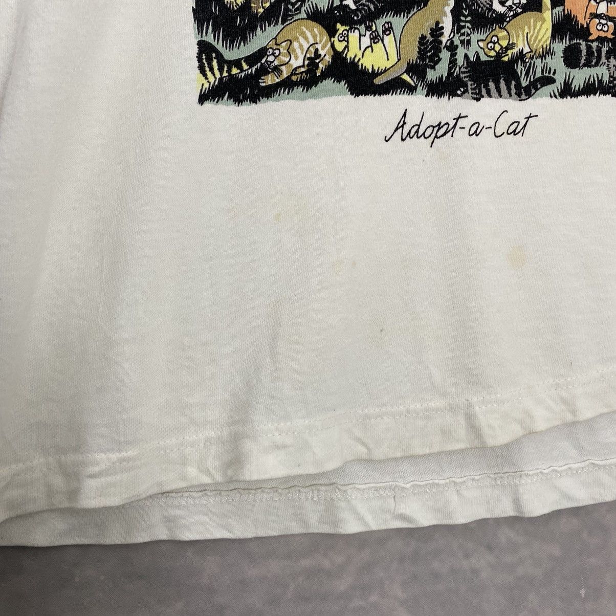 Vintage Vintage Adopt a Cat Hawaiian Crop Top Crazy Shirts Size L / US 10 / IT 46 - 5 Thumbnail