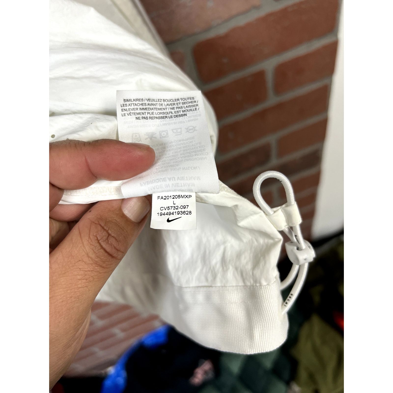 Nike Brand New Nike Sacai Layered Bomber Jacket Size US L / EU 52-54 / 3 - 8 Thumbnail