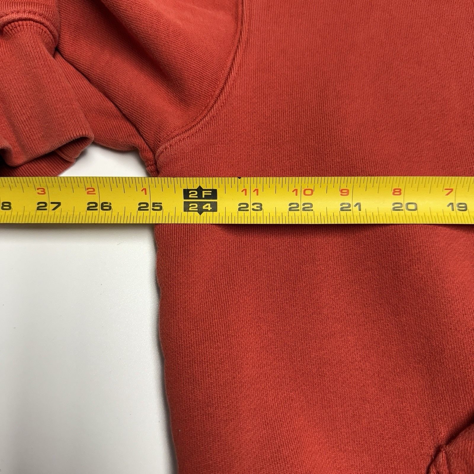 H&M H&M Hoodie Mens Medium 25x23.5 Oversized Red Orange Baggy Size US M / EU 48-50 / 2 - 11 Thumbnail