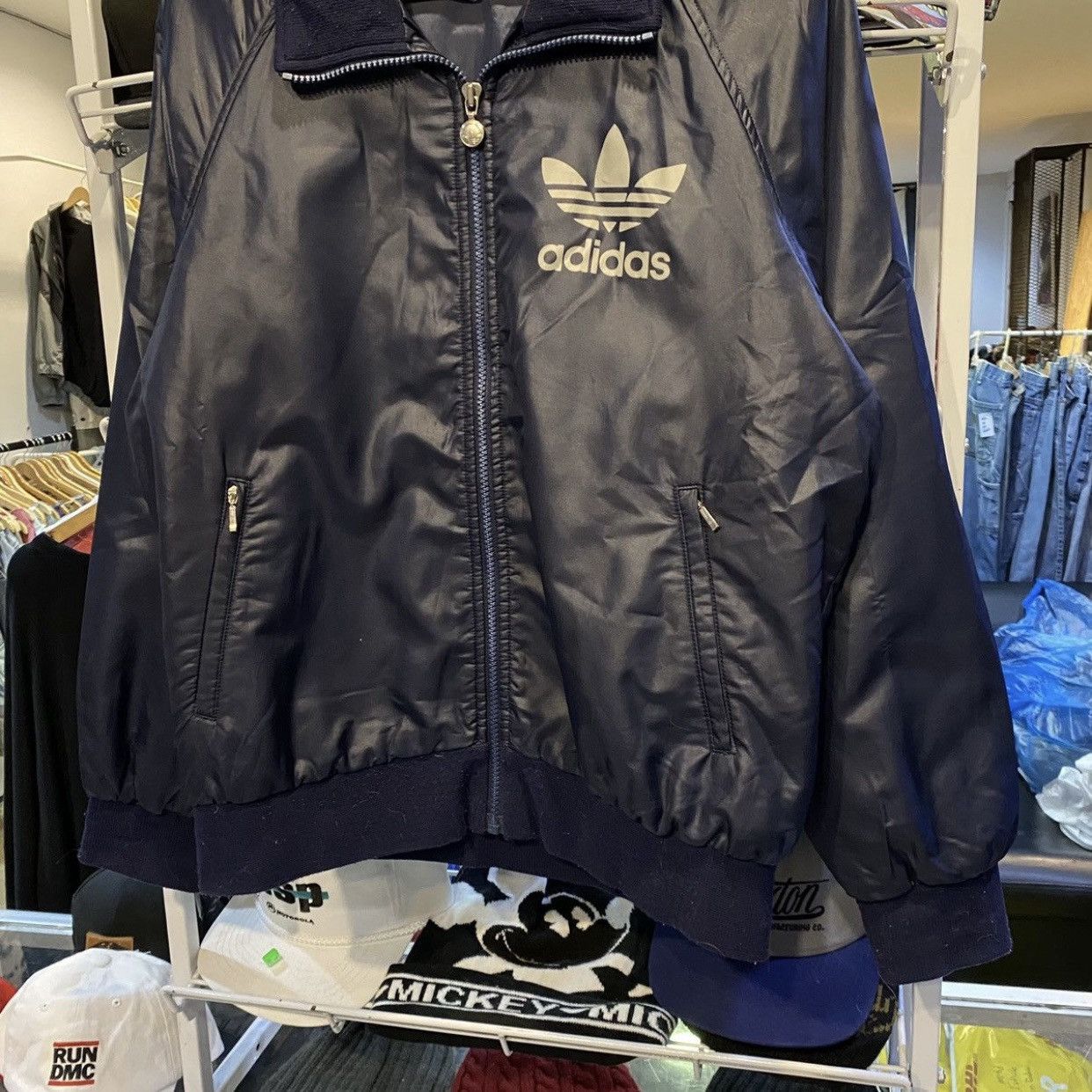 Adidas VTG Adidas Trefoil logo light bomber jacket West Germany 80s Size US M / EU 48-50 / 2 - 4 Thumbnail