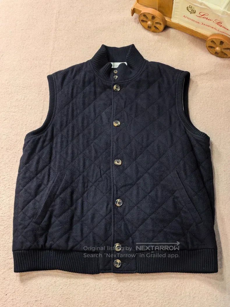 Loro Piana Loro Piana Cashmere Vest Size US XXL / EU 58 / 5 - 1 Thumbnail