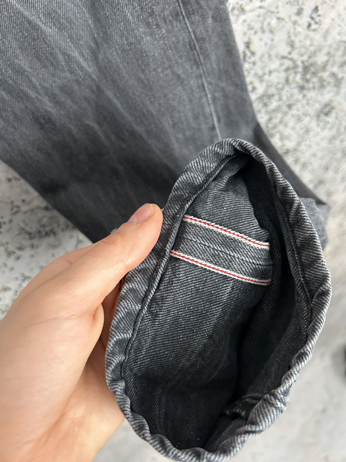 Han Kjobenhavn Han Kjobenhavn Japanese Selvedge Denim Grunge Rock Punk Size US 32 / EU 48 - 4 Thumbnail