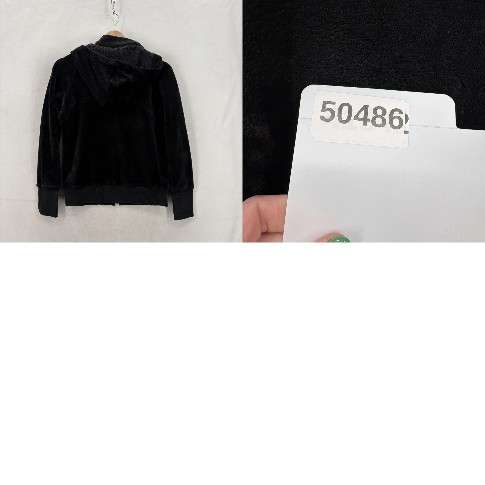 Athleta Athleta Hoodie Womens XS Black Full Zip Hooded Fleece Long Sleeve Gym Size XS / US 0-2 / IT 36-38 - 9 Thumbnail