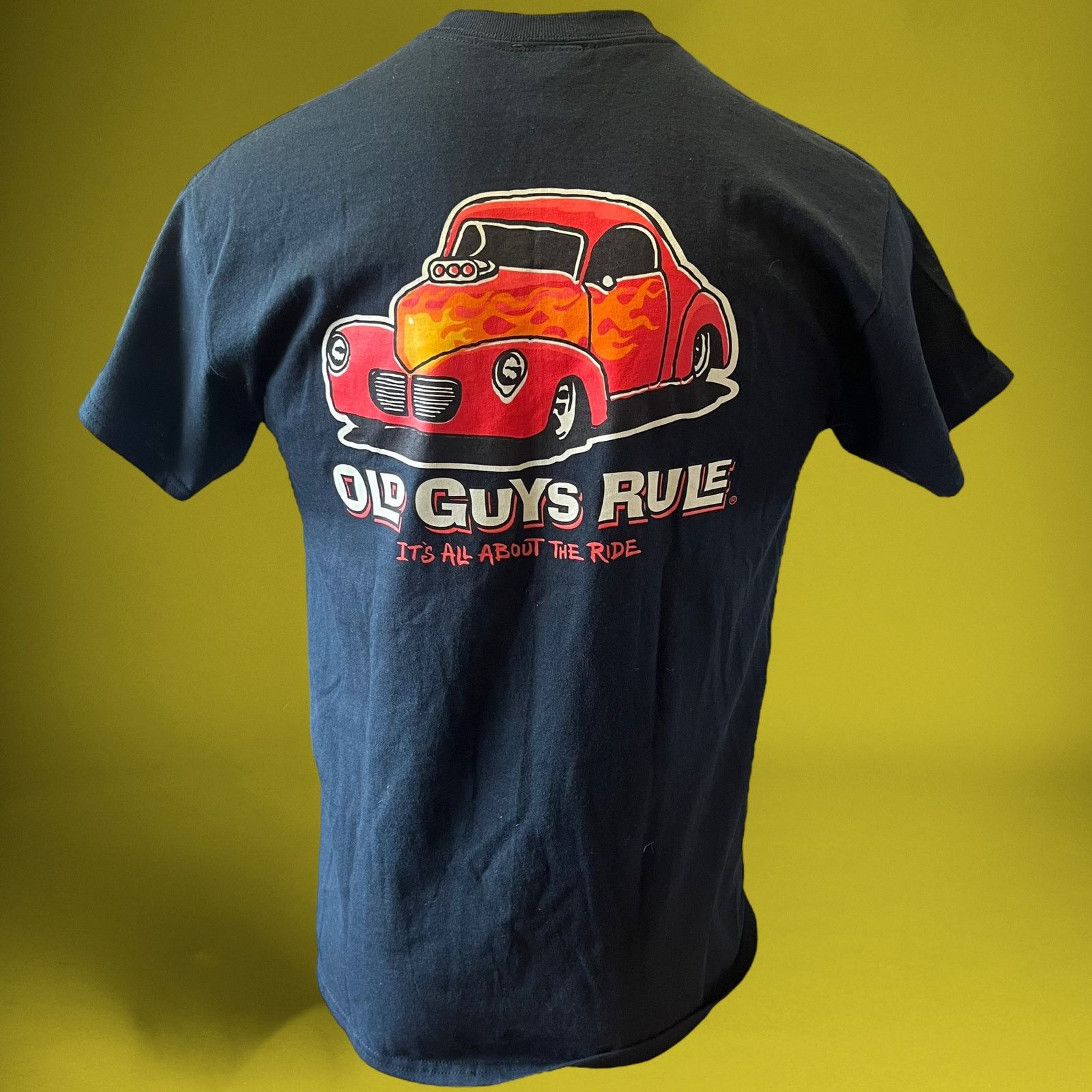 Other Old Guys Rule Vintage Hot Rod Car Mens Medium Casual Retire Size US M / EU 48-50 / 2 - 1 Thumbnail
