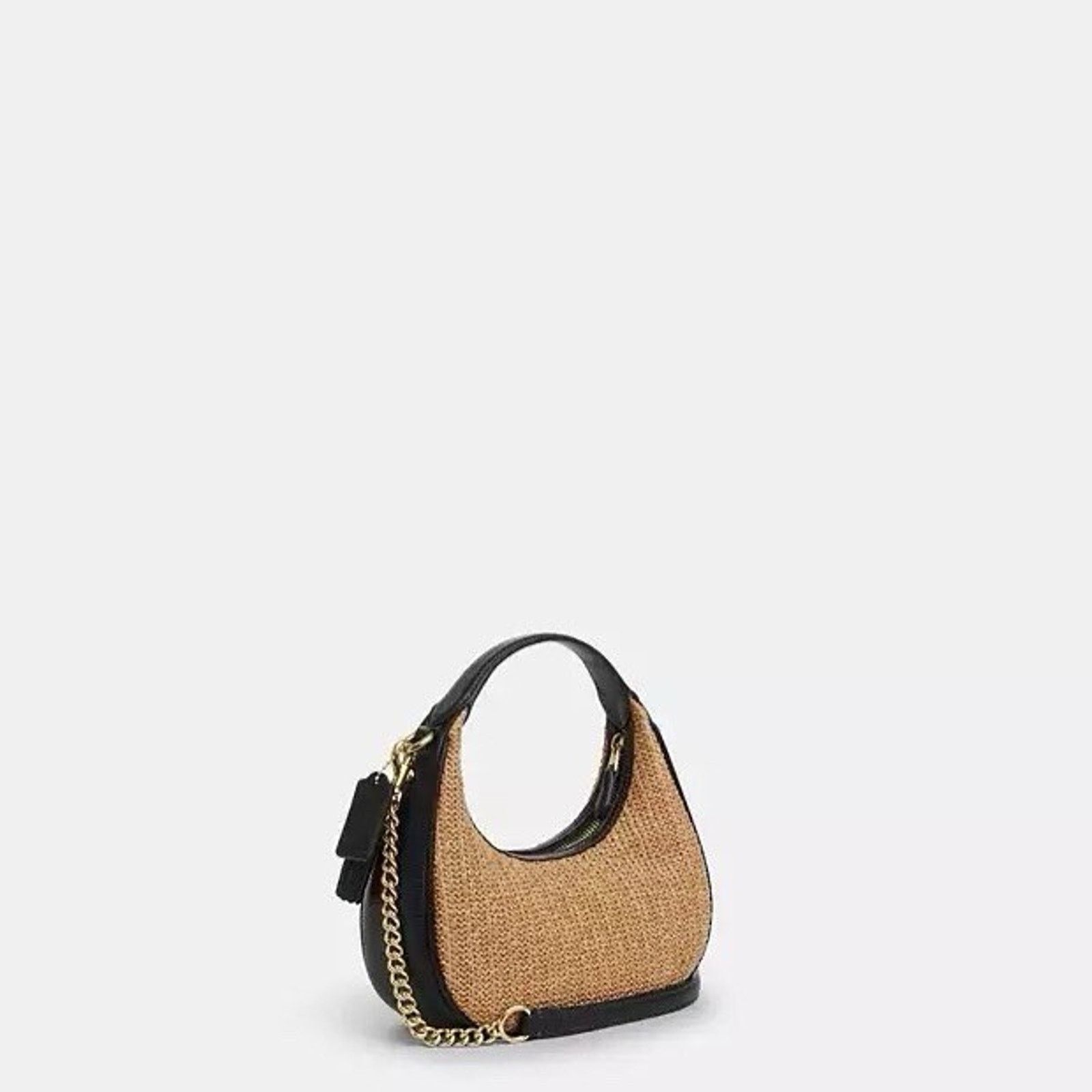 Coach NWT Coach Carmen Mini Crossbody Bag CAL02 Toast/Black Size ONE SIZE - 12 Thumbnail