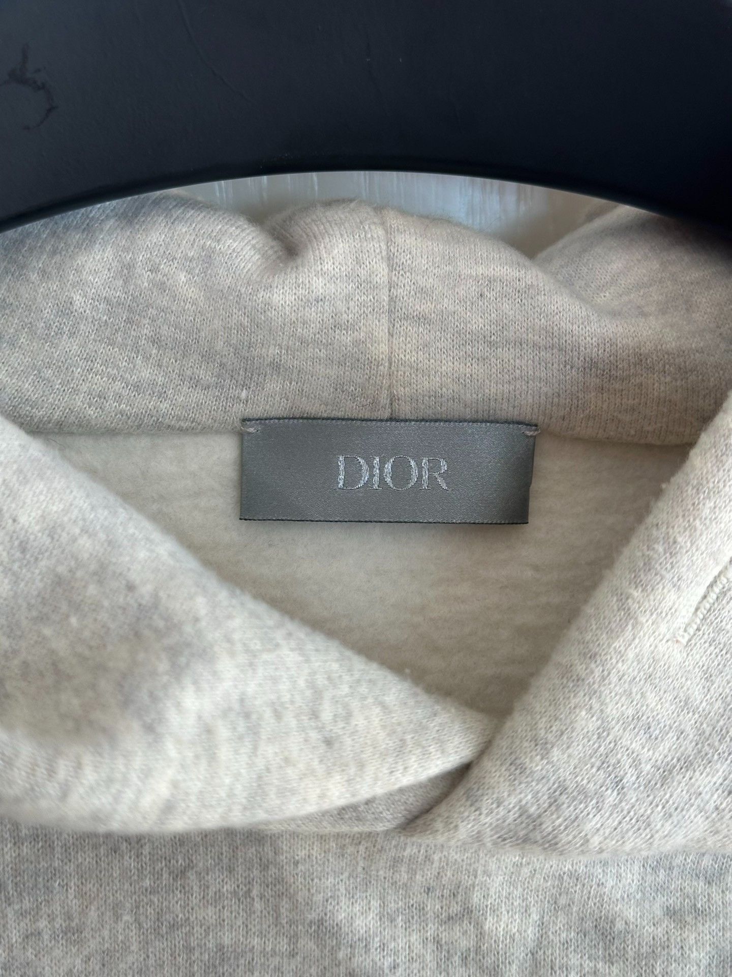 Dior Dior ERL Gray Silver Glitter Geometric Hoodie Size US M / EU 48-50 / 2 - 2 Thumbnail