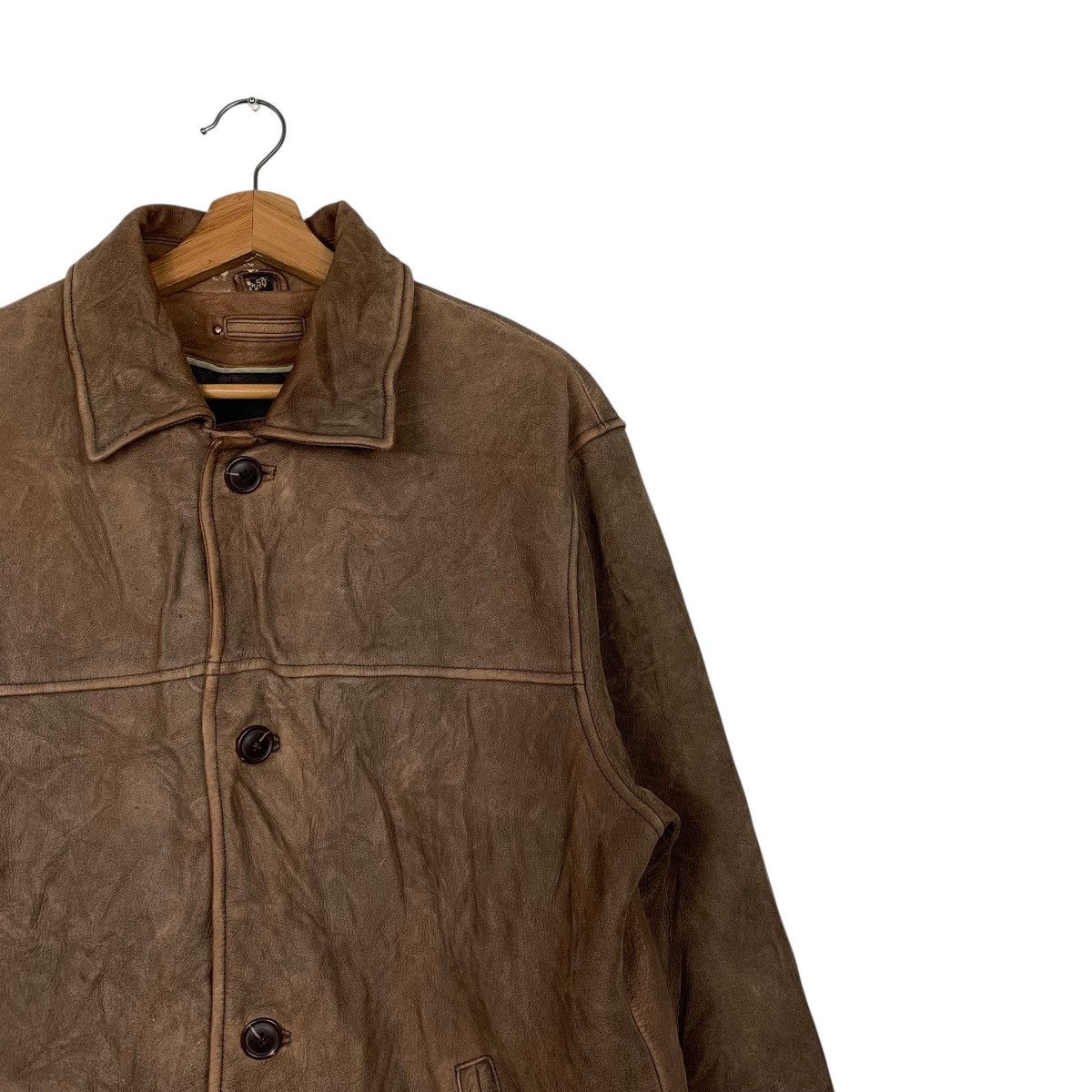 Japanese Brand Cow Leather Jacket
