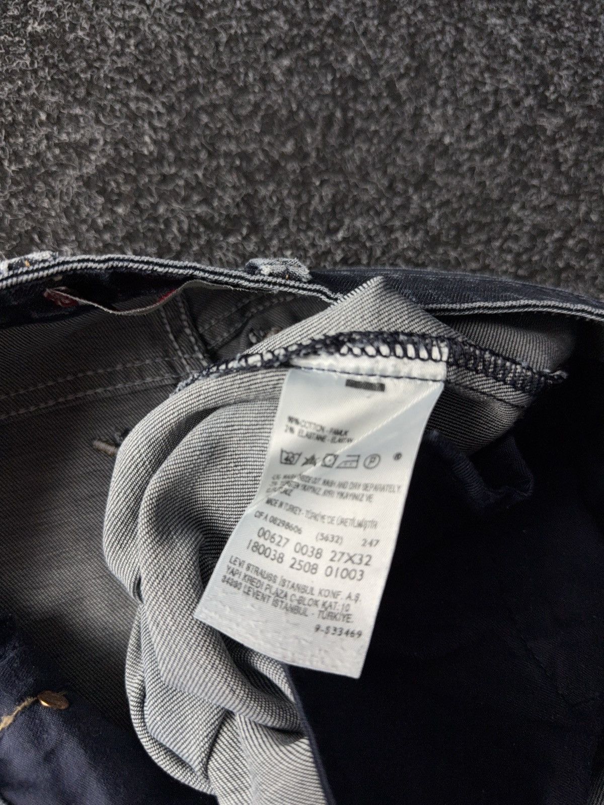 Levi's × Vintage Levi’s 627 Straight Fit Distressed Jeans Y2K Style Size 27" / US 4 / IT 40 - 6 Thumbnail