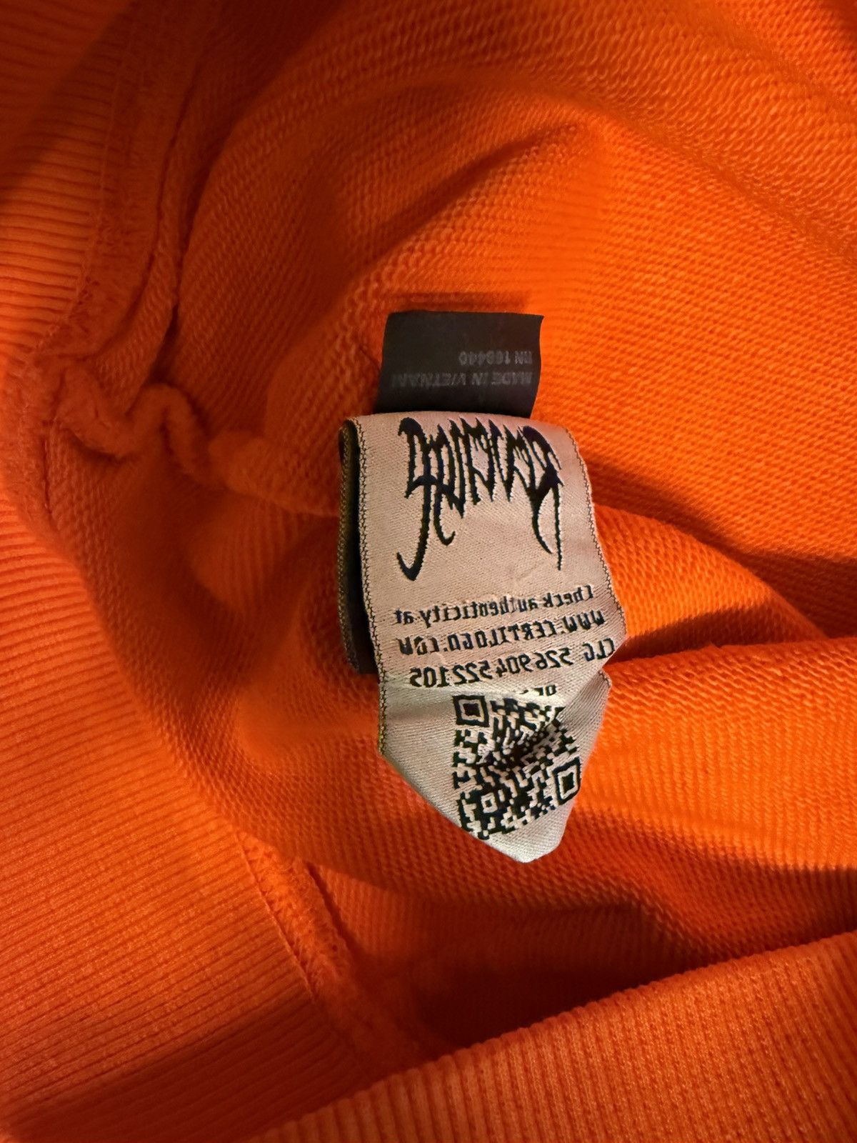 Revenge Revenge XXXTentacion Kill Hoodie Orange/Black Medium Size US M / EU 48-50 / 2 - 5 Thumbnail
