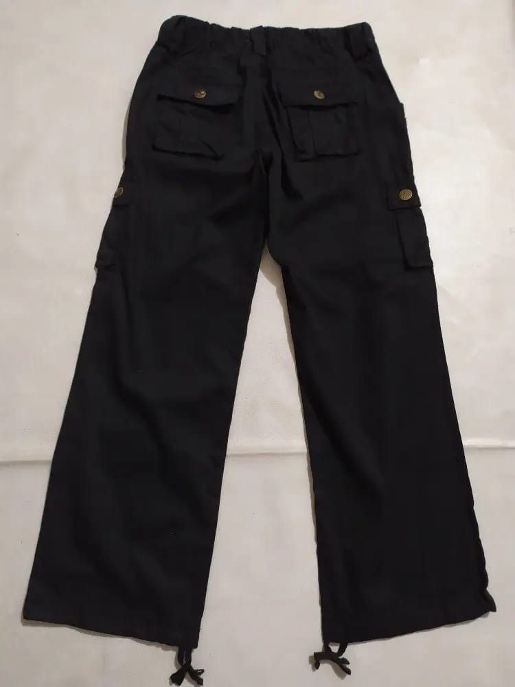 Other Unknown Black Cargo Japanese Multipocket Tactical Pants Size US 29 - 6 Thumbnail