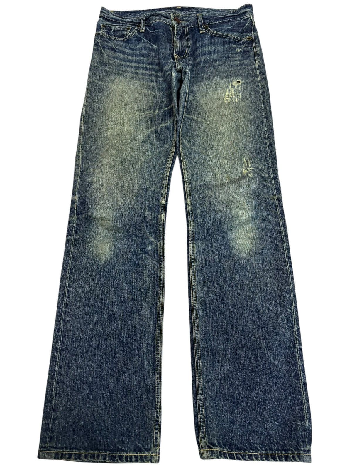 Japanese Brand × Urban Classics Bondage Urban Denim Strike Faded Distressed Jeans Size US 32 / EU 48 - 1 Thumbnail