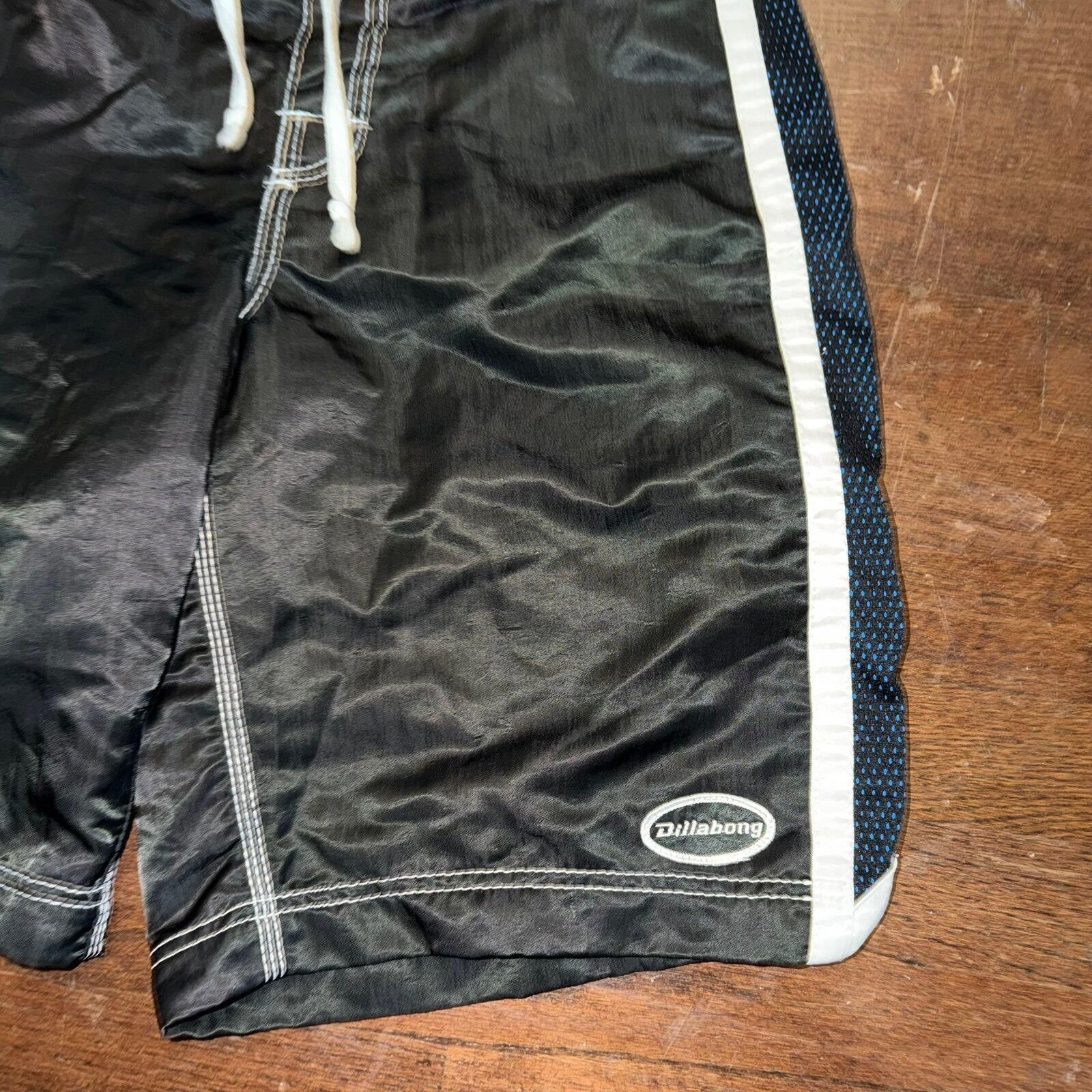 Billabong Billabong USA Made Nylon Black Surf Board Shorts Mens MD/LG Size US 32 / EU 48 - 2 Thumbnail