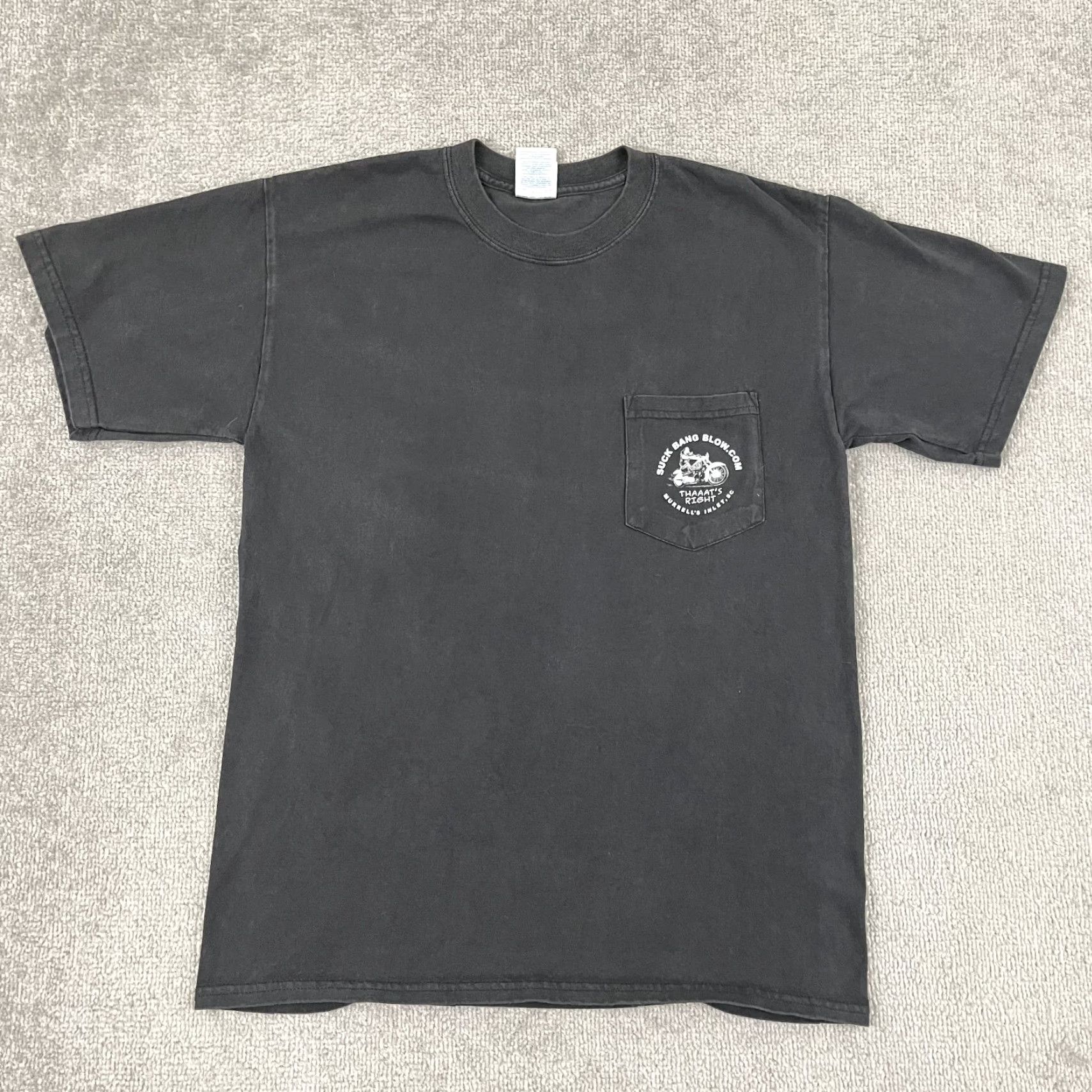 Gildan Suck Bang Blow SBB Shirt Mens M Graphic Tee Black Size US M / EU 48-50 / 2 - 3 Thumbnail