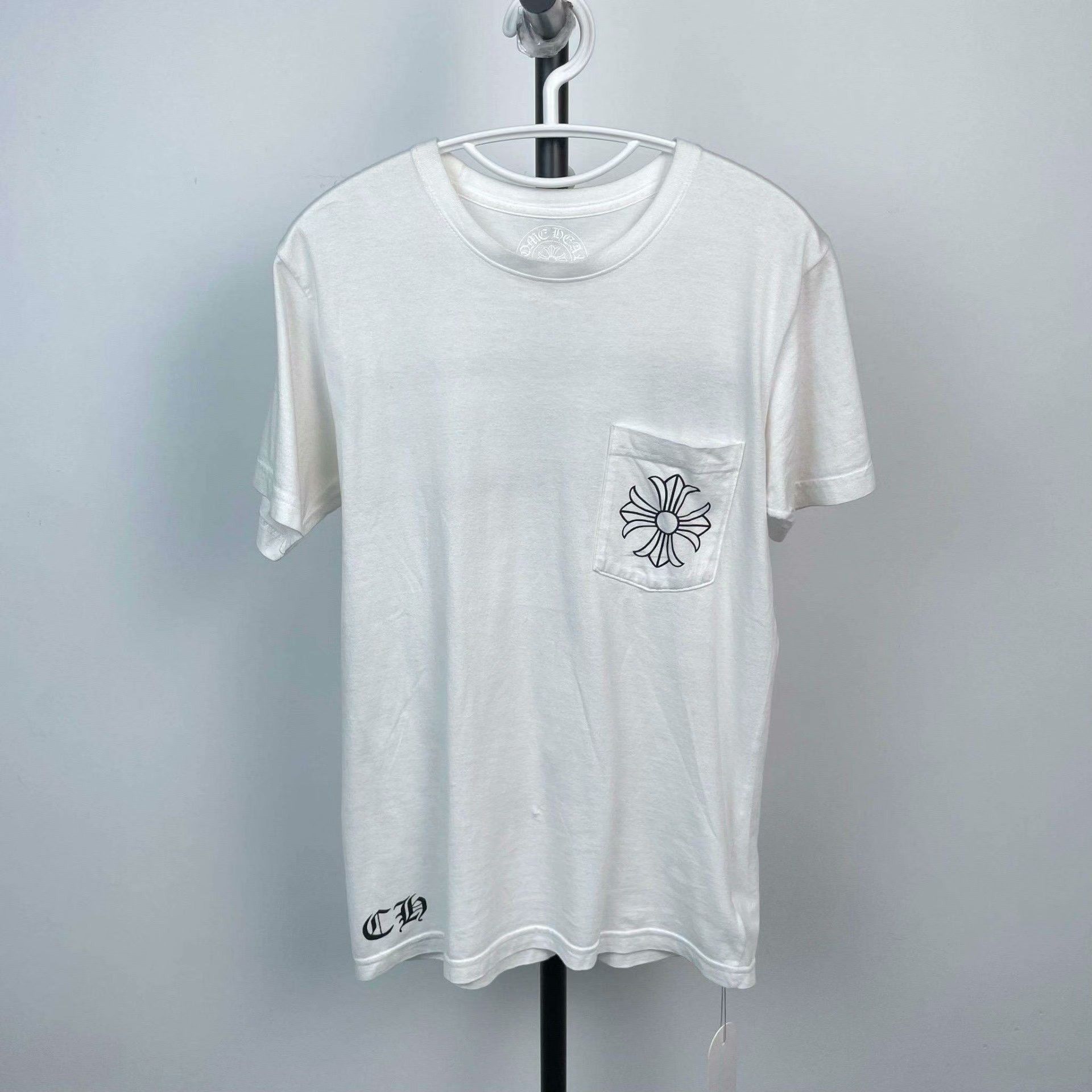 Chrome Hearts Chrome Hearts White T-Shirt S Men Size US S / EU 44-46 / 1 - 1 Thumbnail