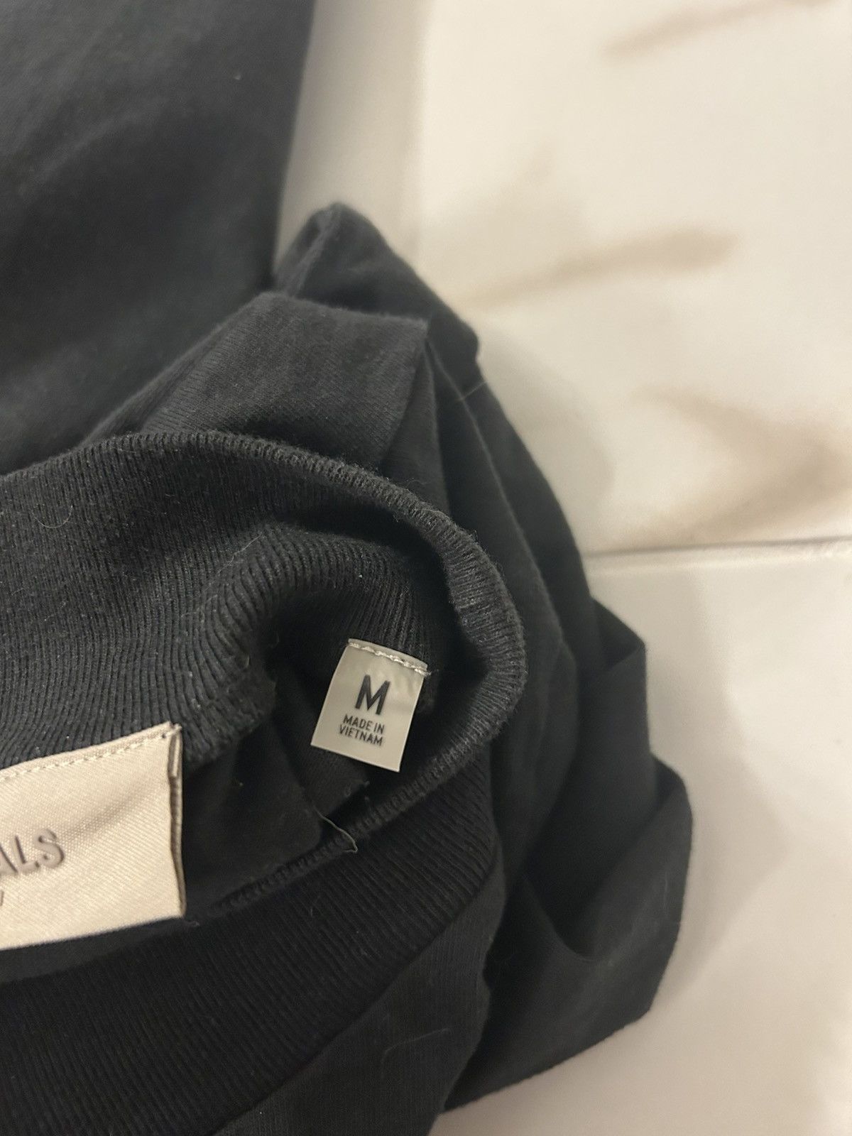 Essentials × Fear of God FOG fear of god essentials crewneck sweatshirt long sleeve Size US M / EU 48-50 / 2 - 7 Thumbnail