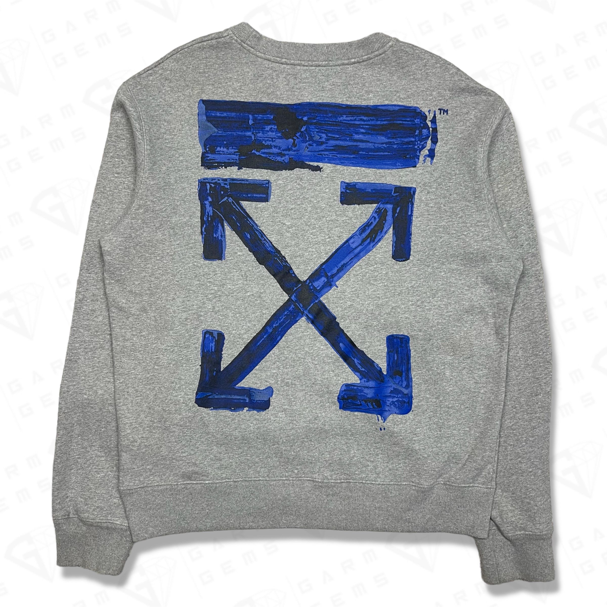 Off-White Off-White Acrylic Diagonal Arrow Sweatshirt Size US L / EU 52-54 / 3 - 2 Thumbnail