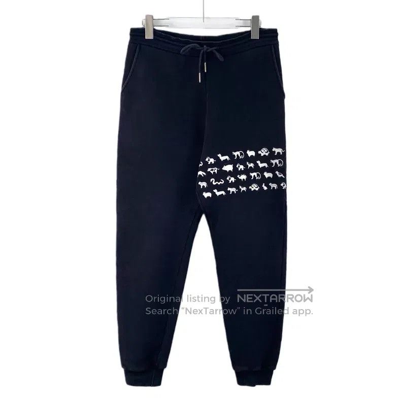 Thom Browne Thom Browne size 2 Navy blue long pants Size US 40 / EU 56 - 1 Thumbnail