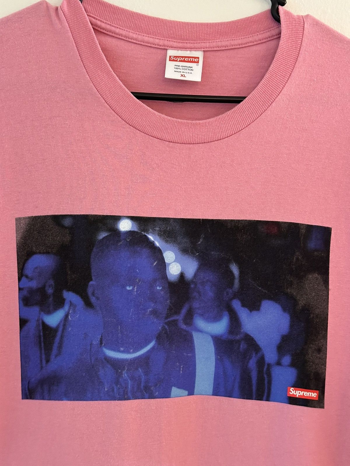 Supreme Supreme America Eats Its Young Belly Nas Tee Size US XL / EU 56 / 4 - 2 Thumbnail